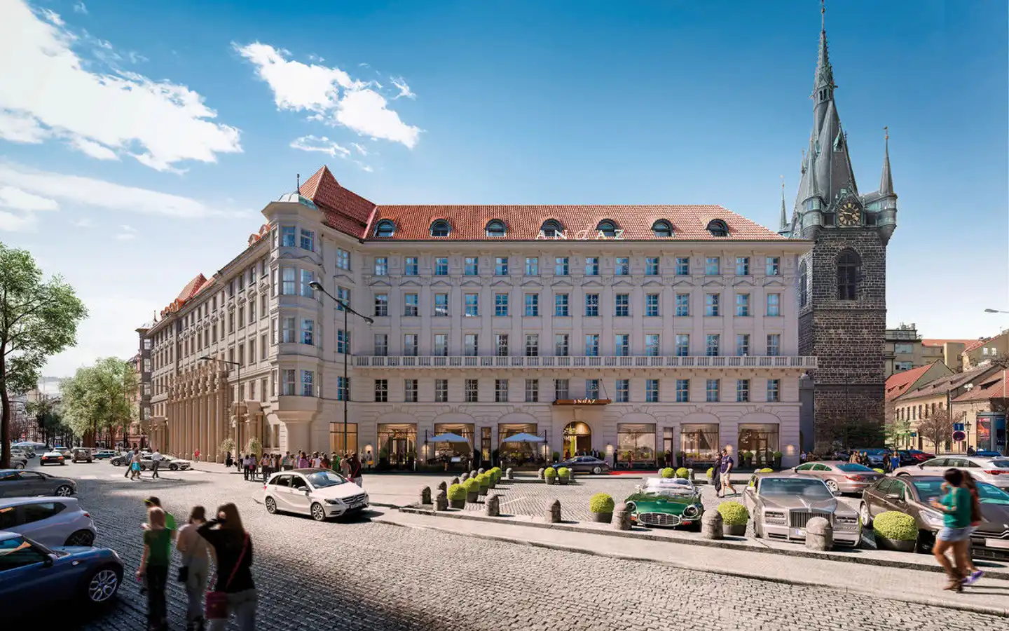 Andaz Prague Aussenansicht