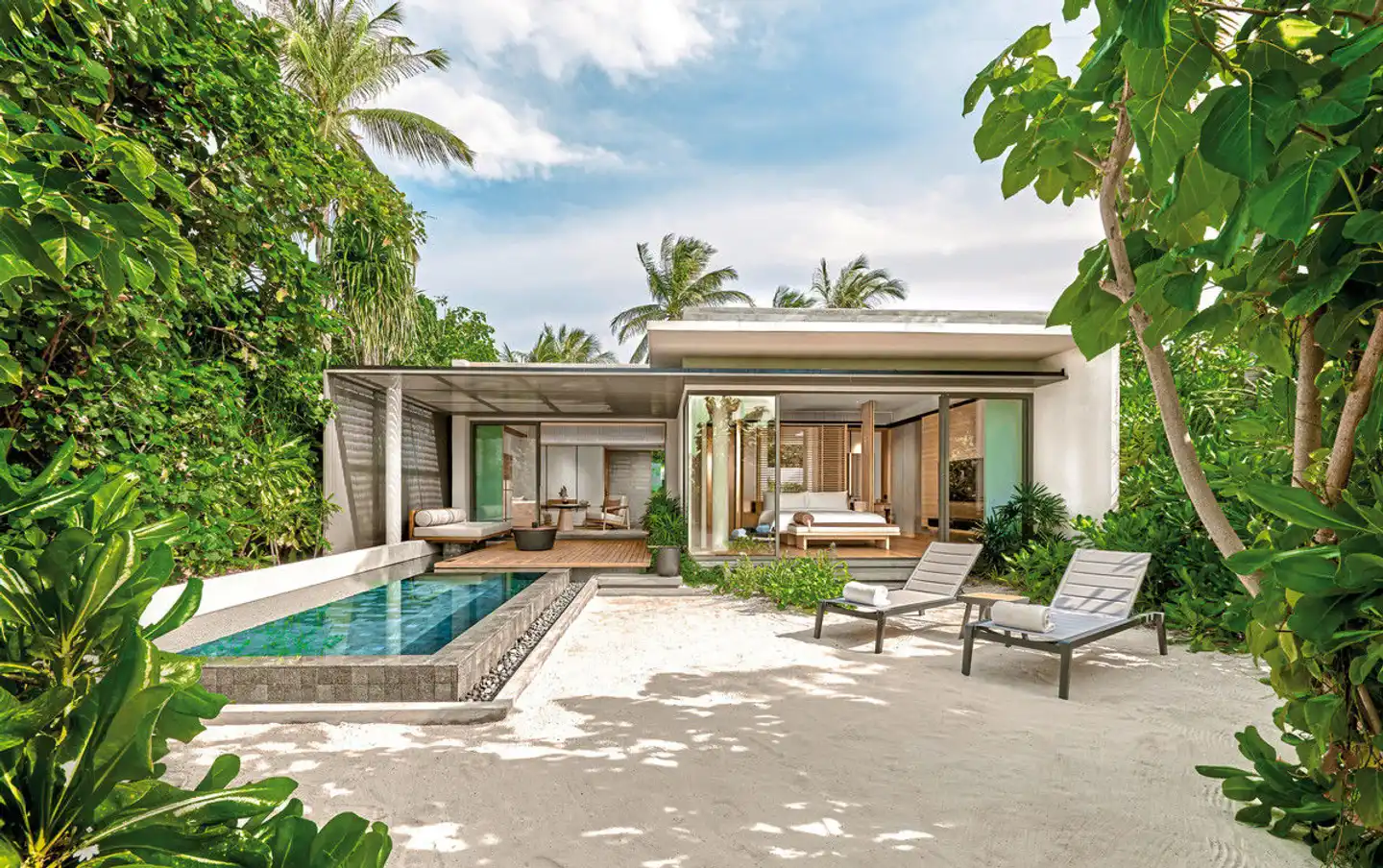 Alila Kothaifaru Maldives Aussenansicht