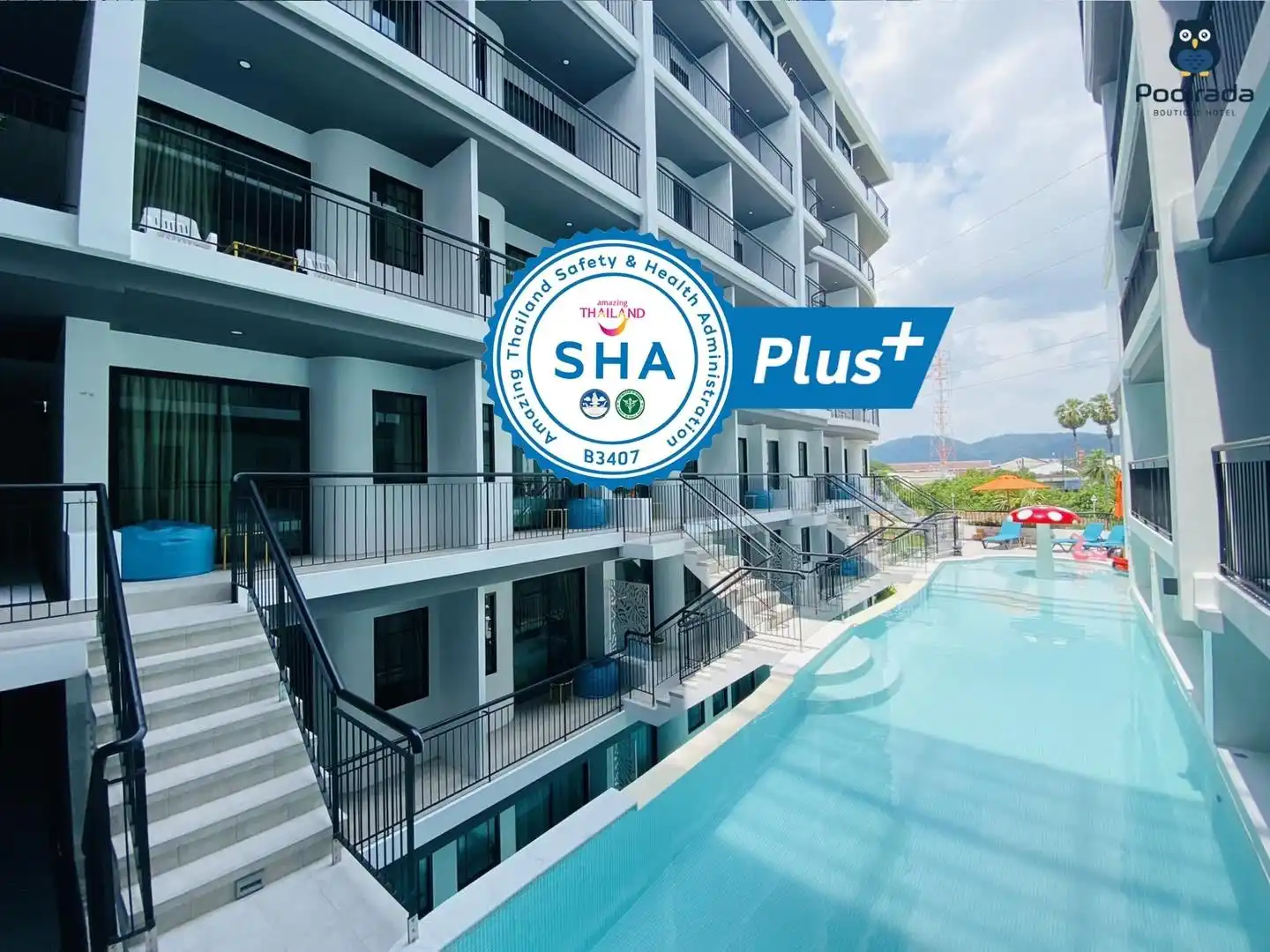 Poolrada Boutique Hotel (SHA Plus+) Pool