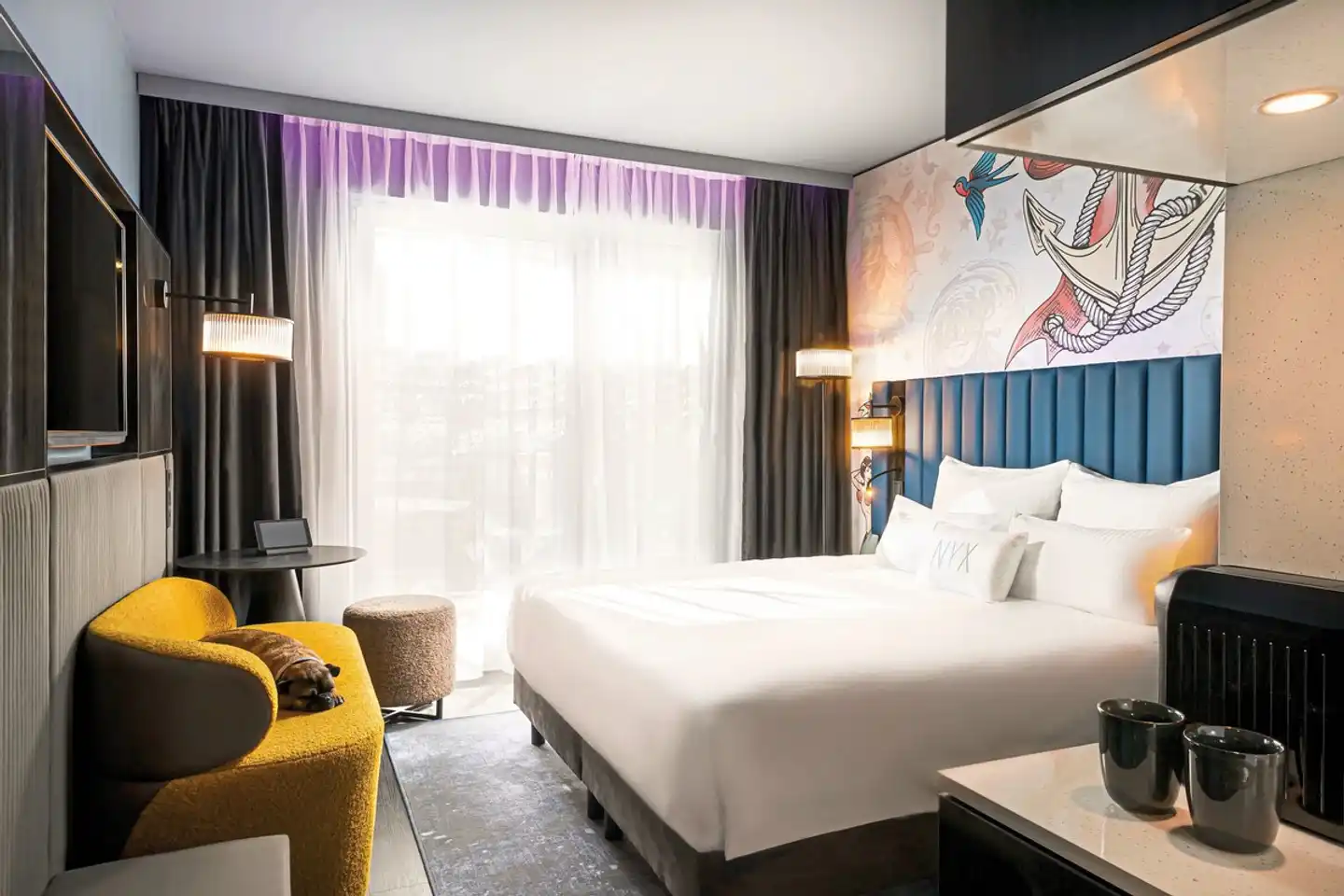 NYX Hotel Hamburg Wohnbeispiel