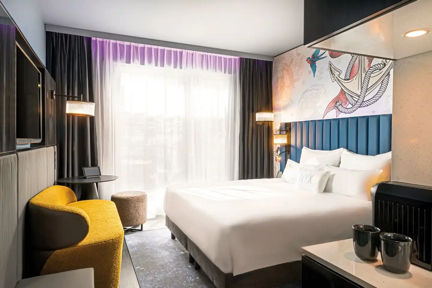 NYX Hotel Hamburg Wohnbeispiel