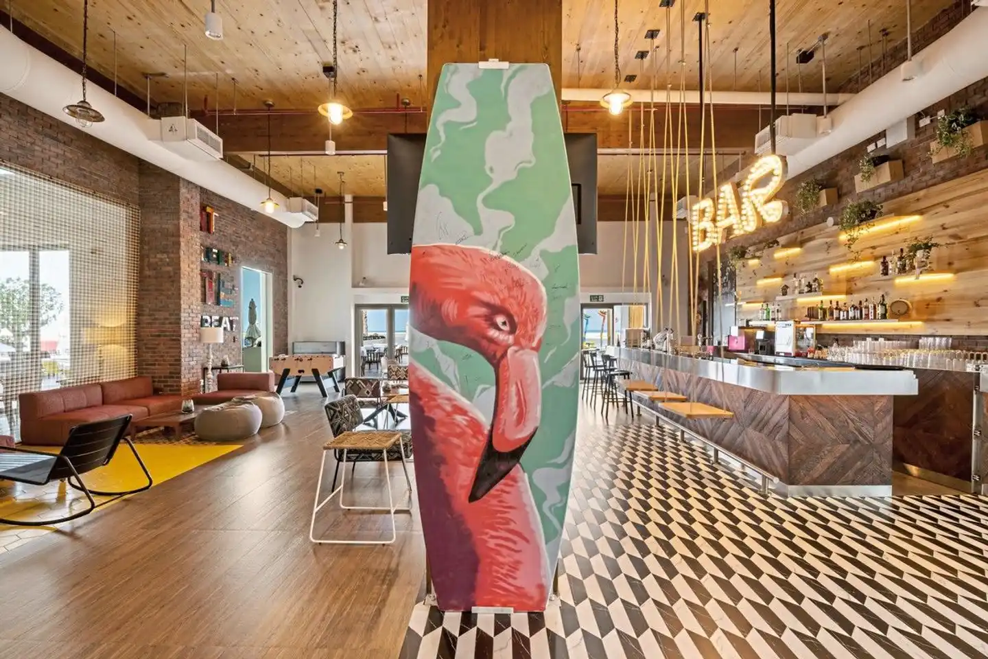 Fuwairit Kite Beach, Tapestry Collection by Hilton Lobby