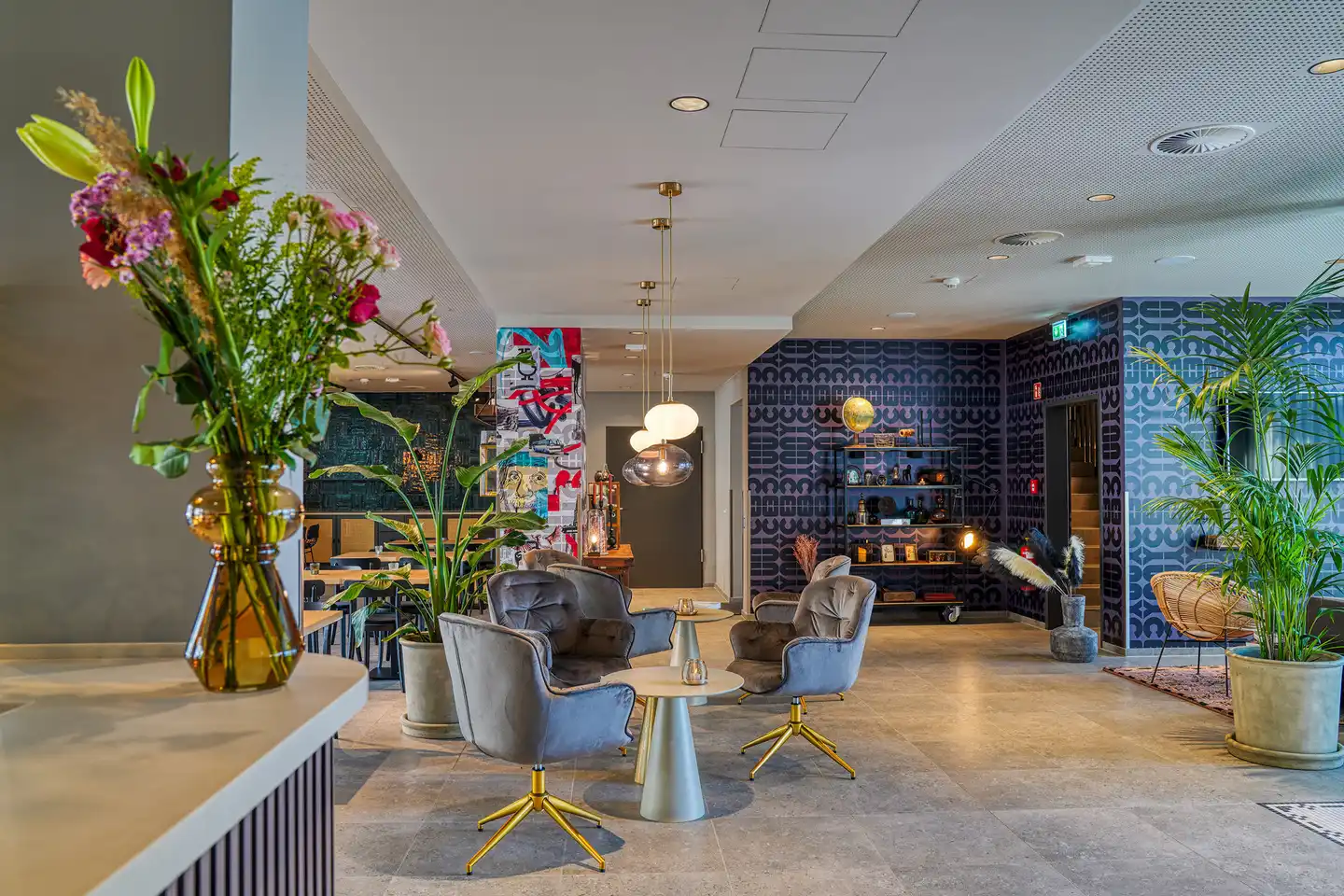 NYCE Hotel Ulm Lobby