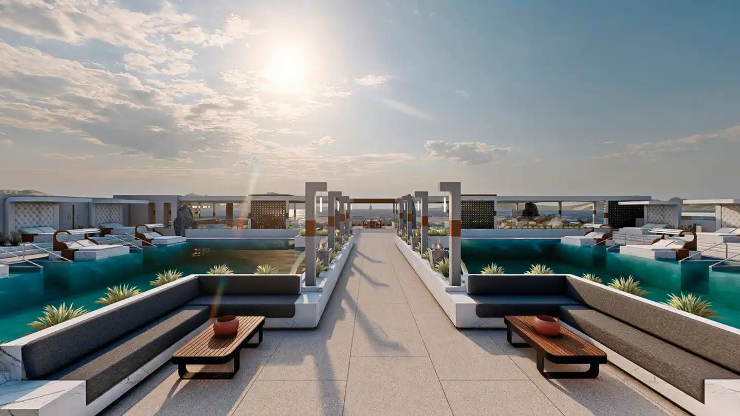 DICOSTA Seaside Retreat Hotel Terrasse