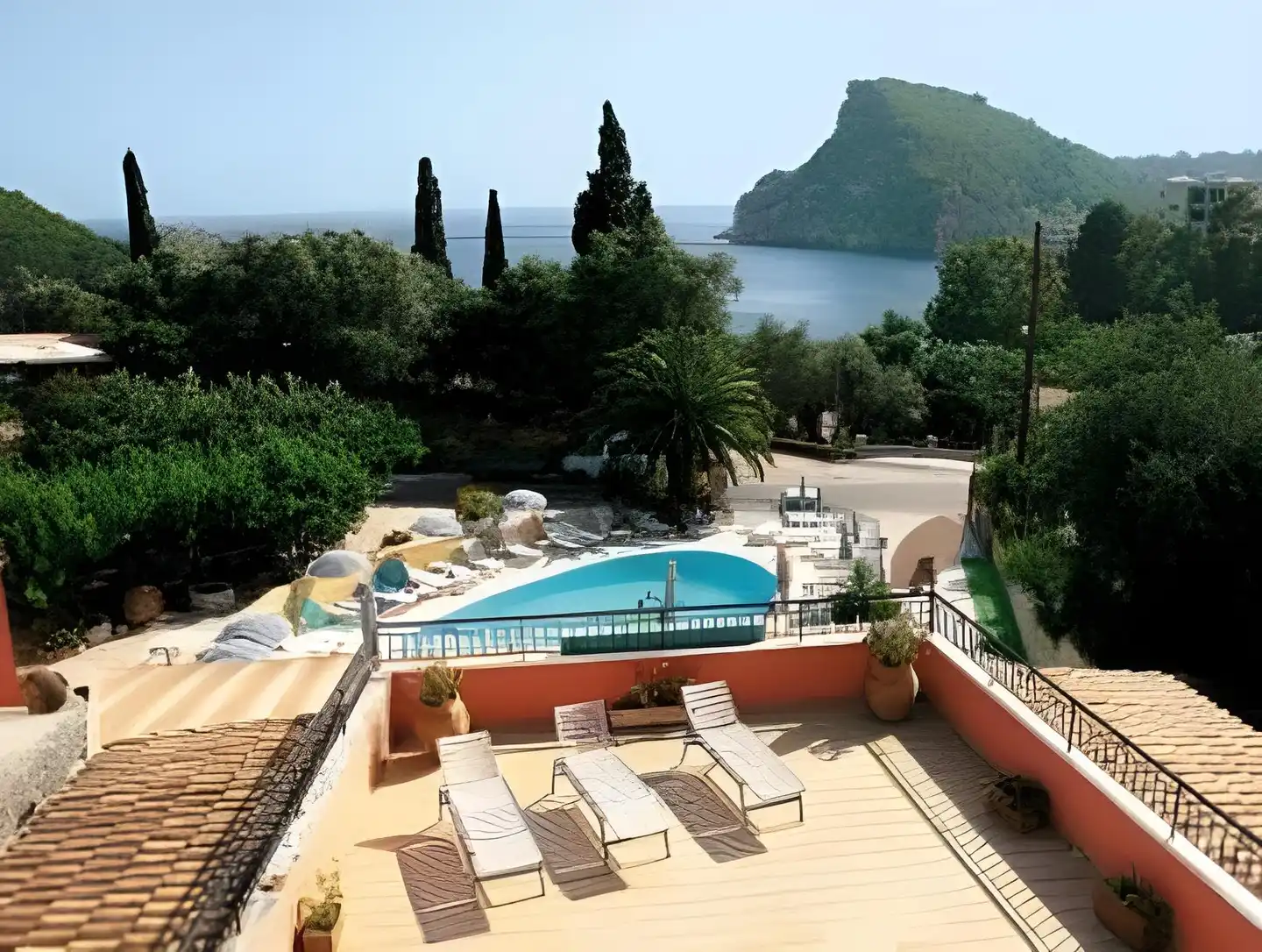 Paleo Inn Terrasse