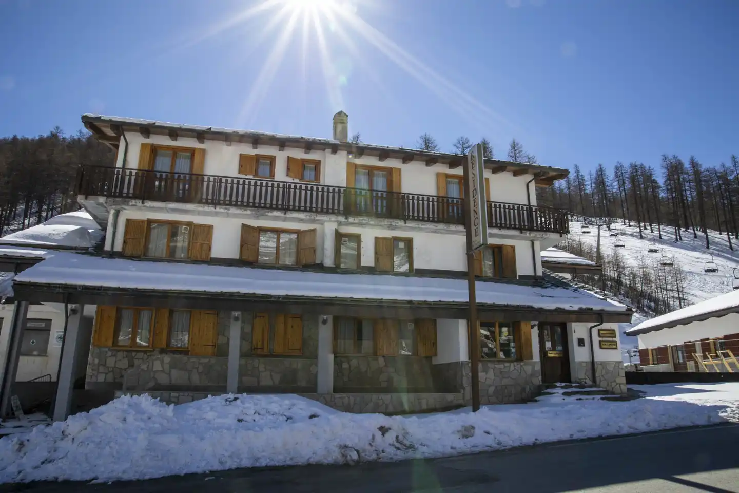 Residence Nube d'Argento Aussenansicht