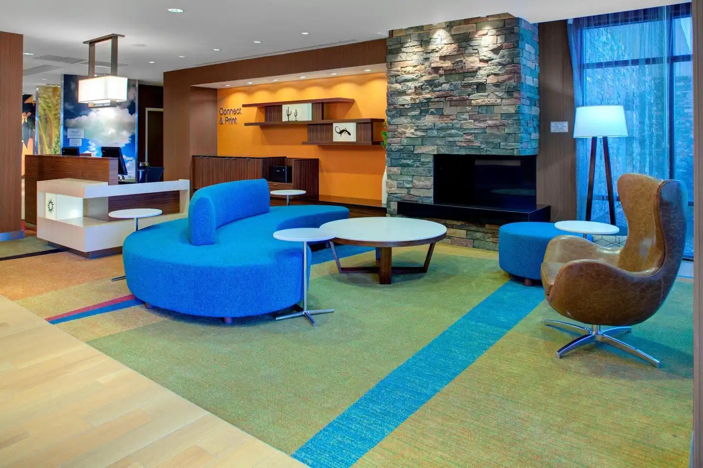 Fairfield Inn & Suites by Marriott Flagstaff East Lobby