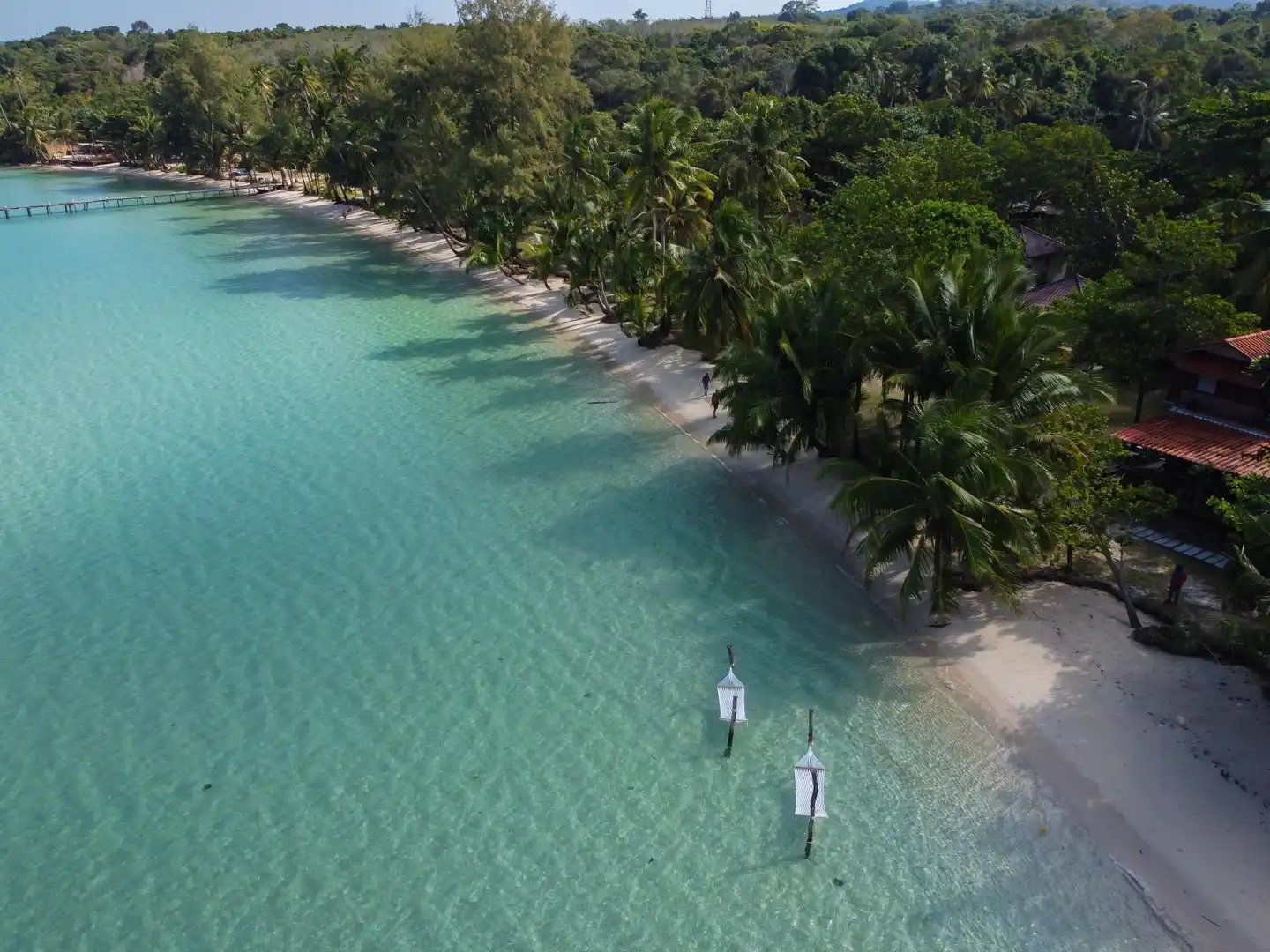 Siam Beach Resort, Koh Kood Landschaft