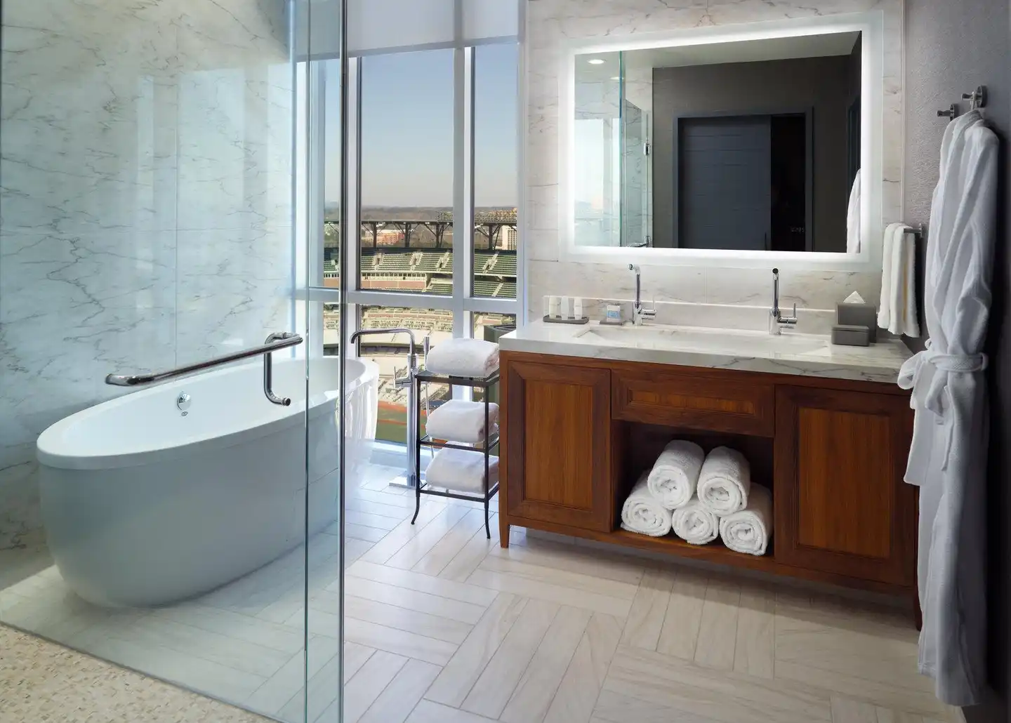 Omni Hotel at the Battery Atlanta Badezimmer