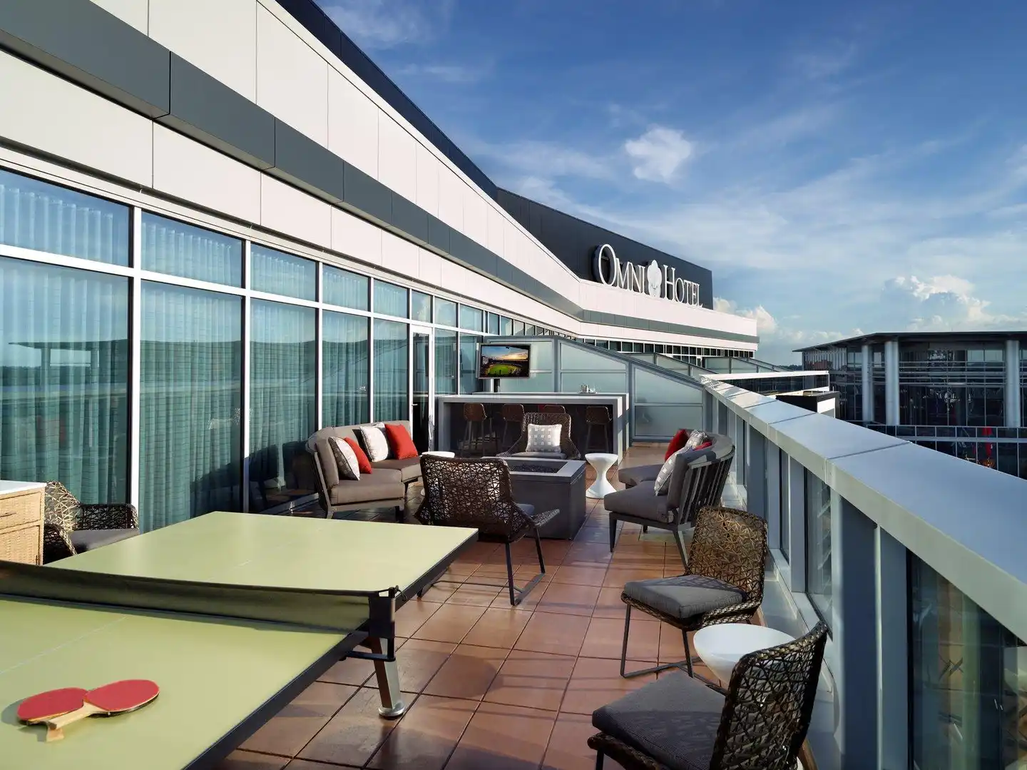 Omni Hotel at the Battery Atlanta Terrasse