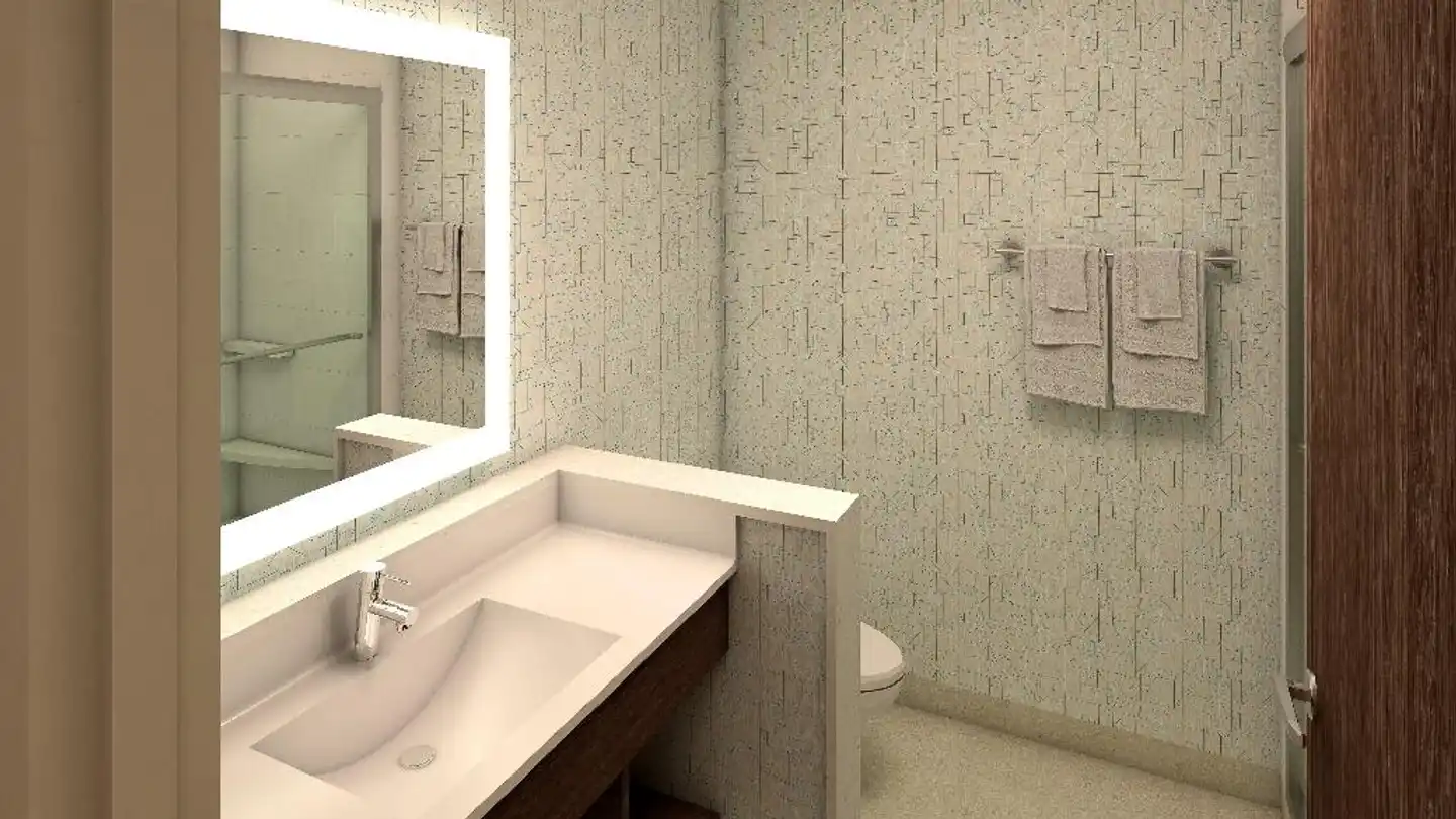 Holiday Inn Express & Suites Lake Havasu - London Bridge Badezimmer