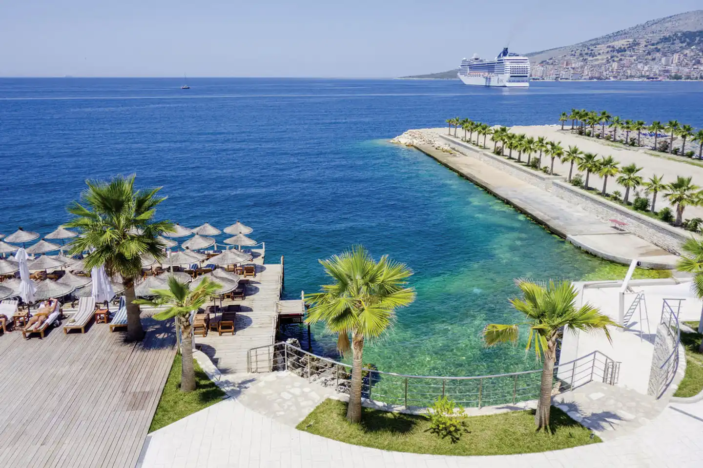 Santa Quaranta Premium Resort Terrasse