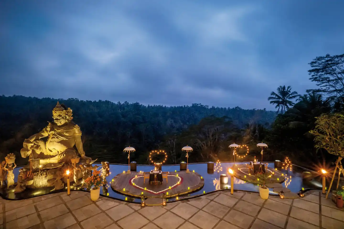The Kayon Jungle Resort by Pramana Terrasse
