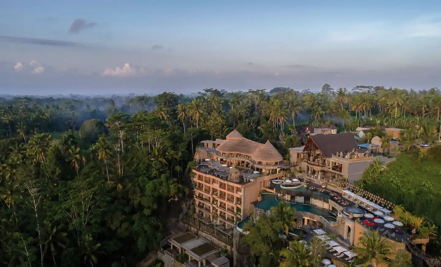 The Kayon Jungle Resort by Pramana Aussenansicht