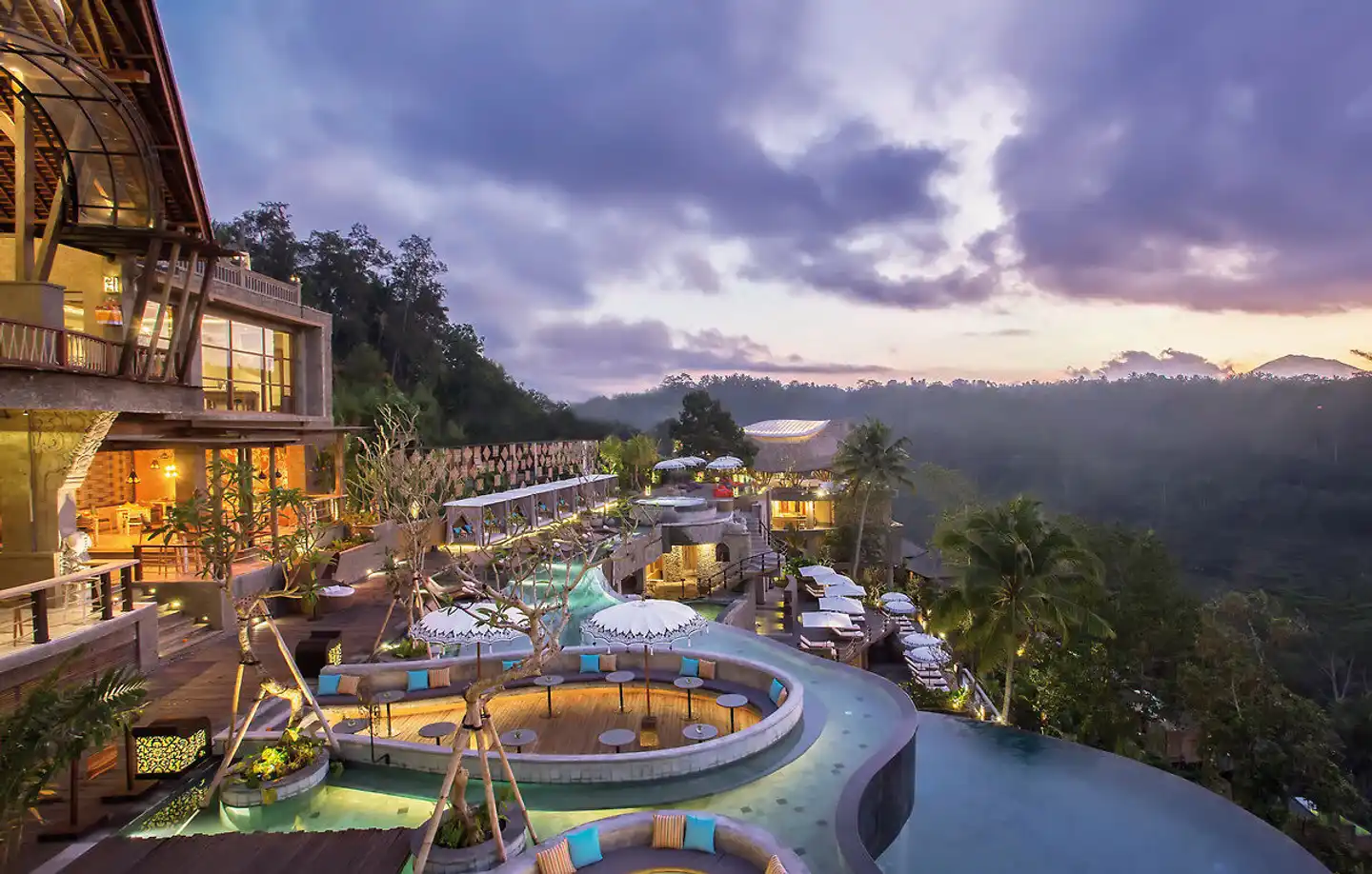 The Kayon Jungle Resort by Pramana Terrasse