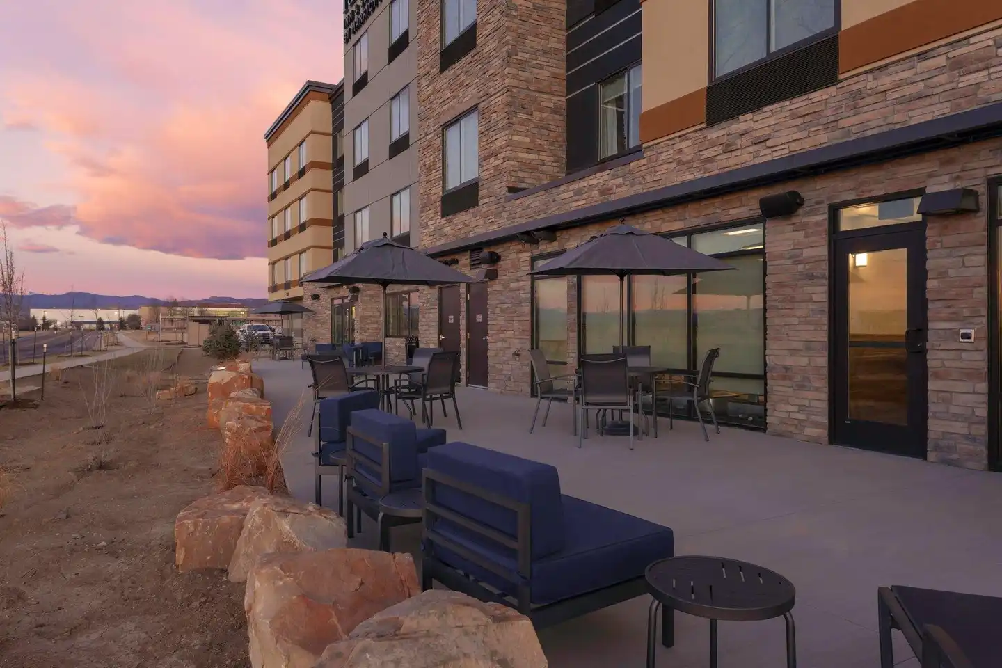 Fairfield Inn & Suites by Marriott Fort Collins South Terrasse