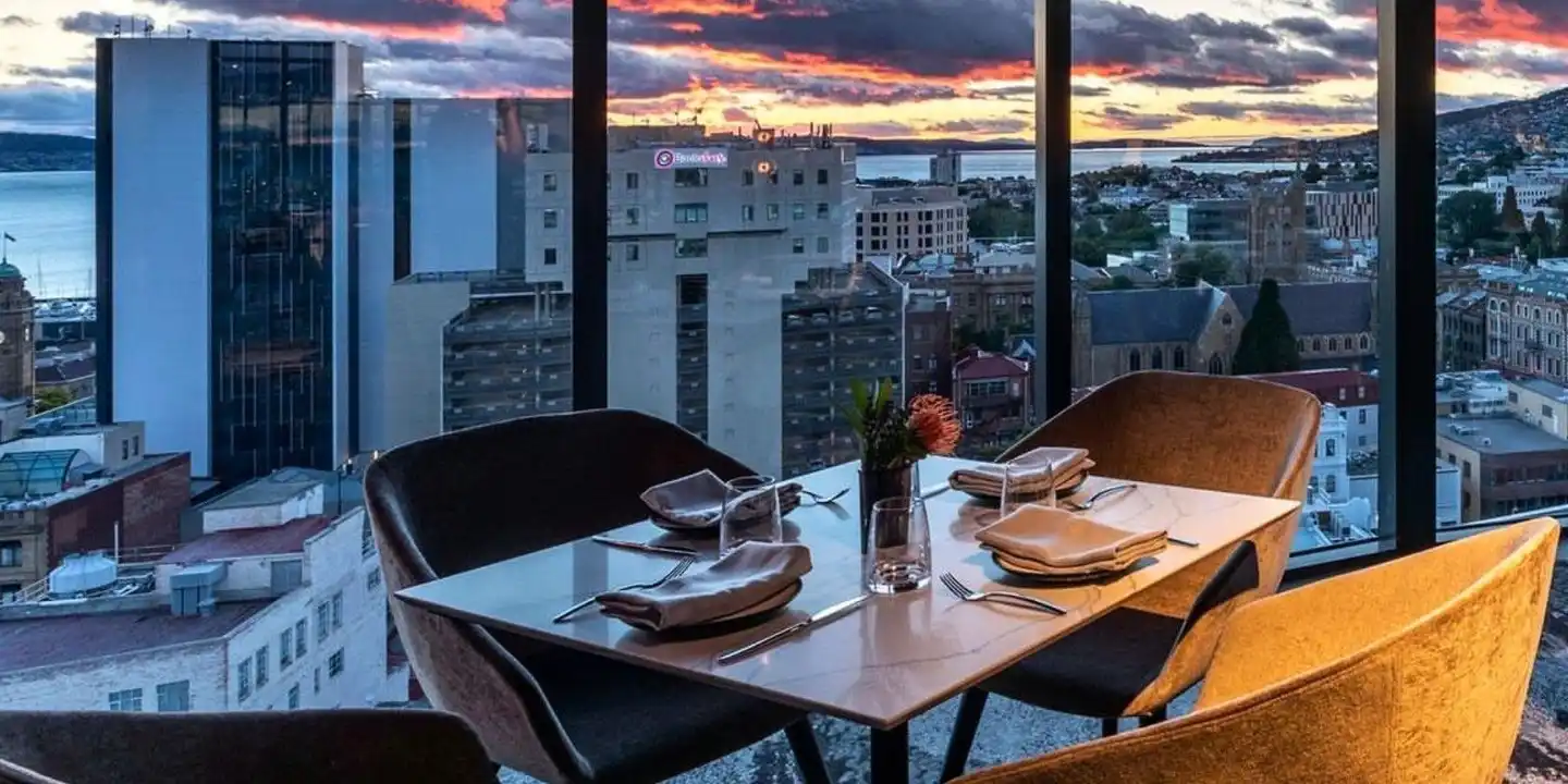 Crowne Plaza Hobart Terrasse