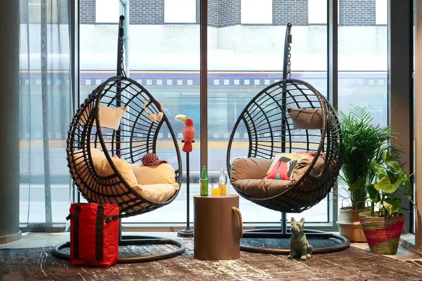 Moxy Dublin City Terrasse