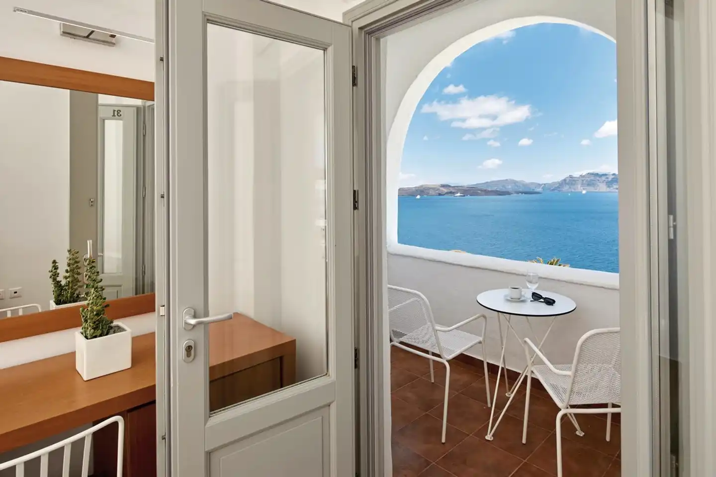 Santorini View Hotel by Highlight Badezimmer