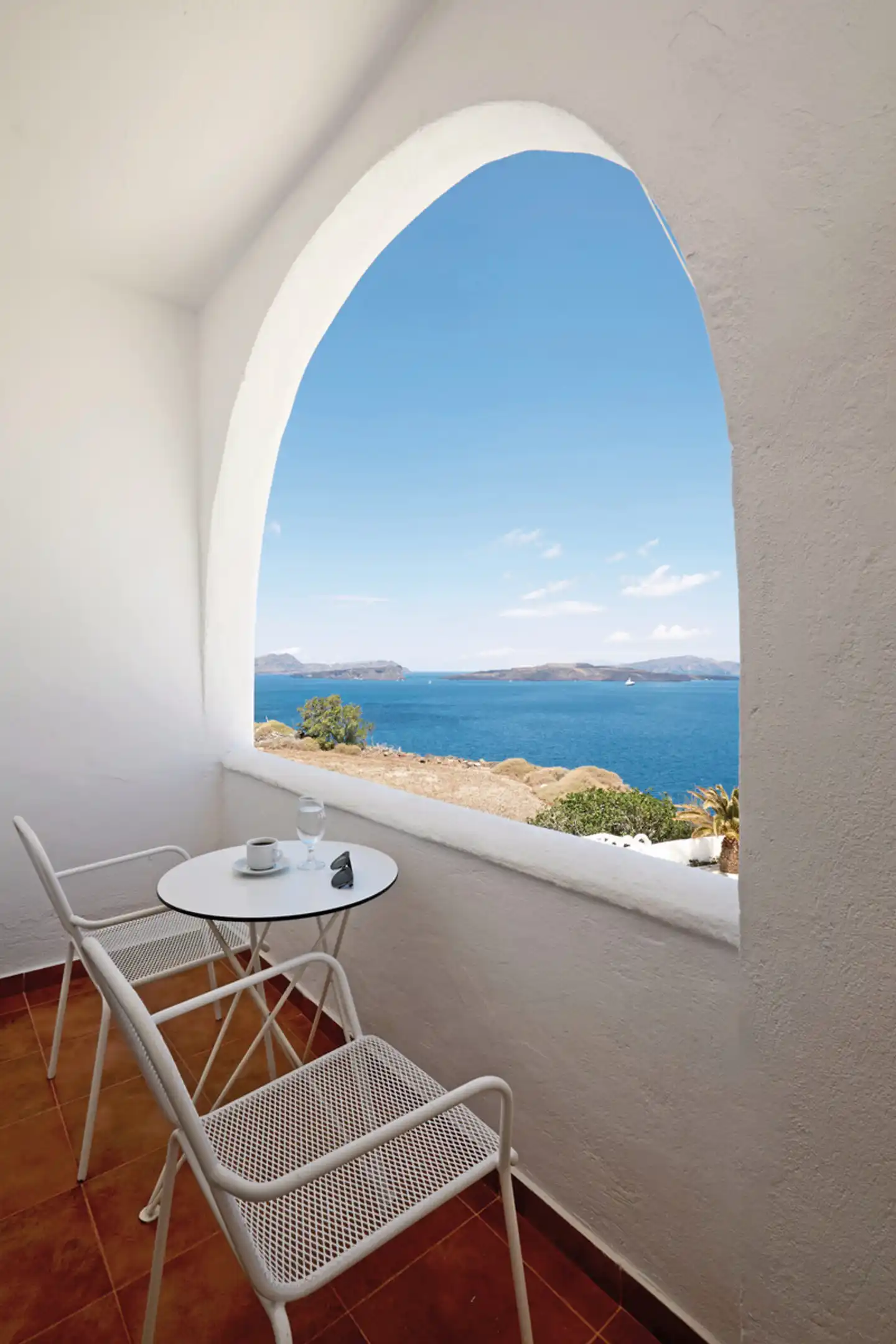 Santorini View Hotel by Highlight Badezimmer