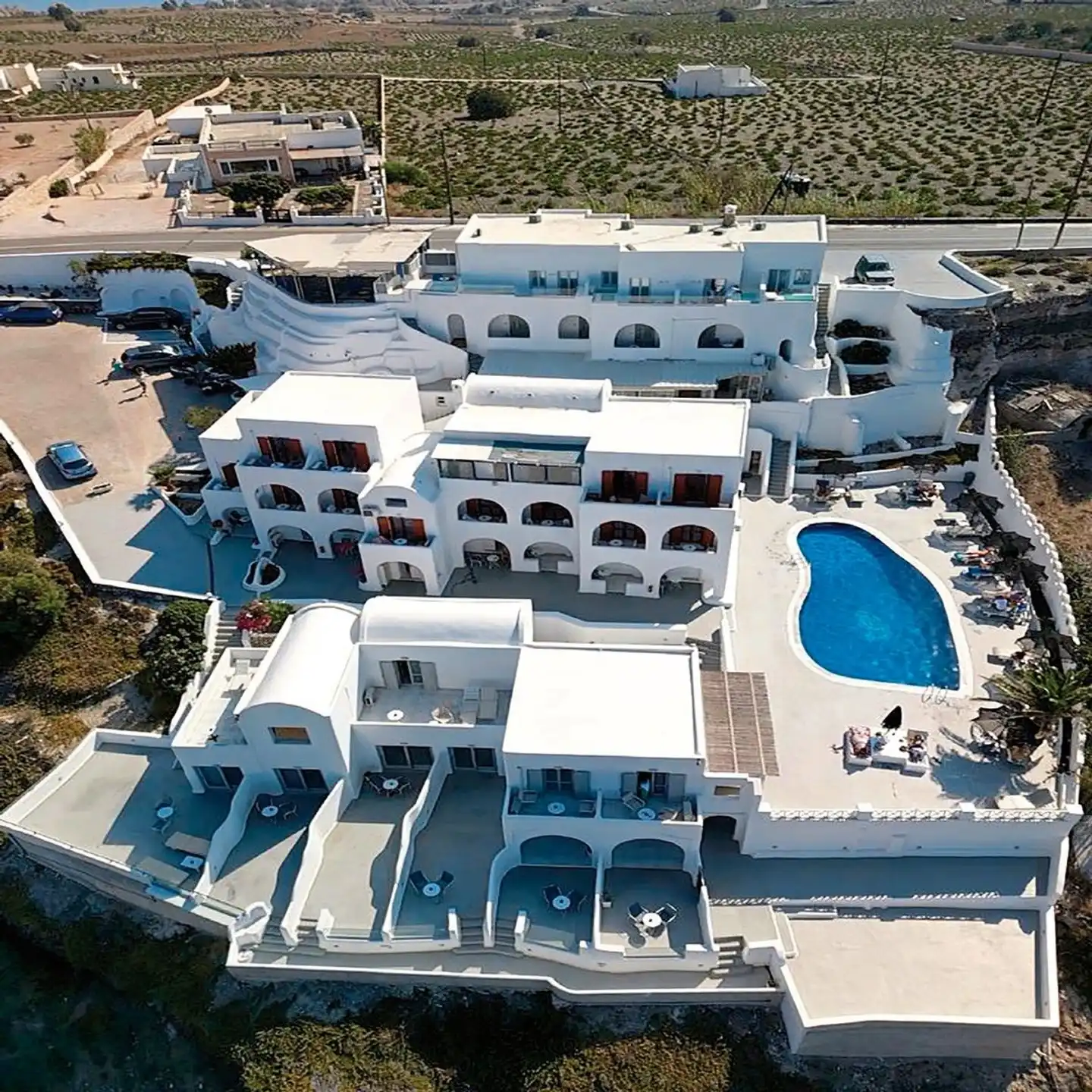 Santorini View Hotel by Highlight Aussenansicht