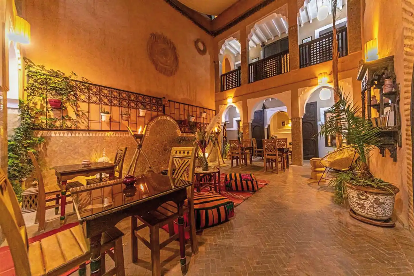 Riad 7 Saints Lobby
