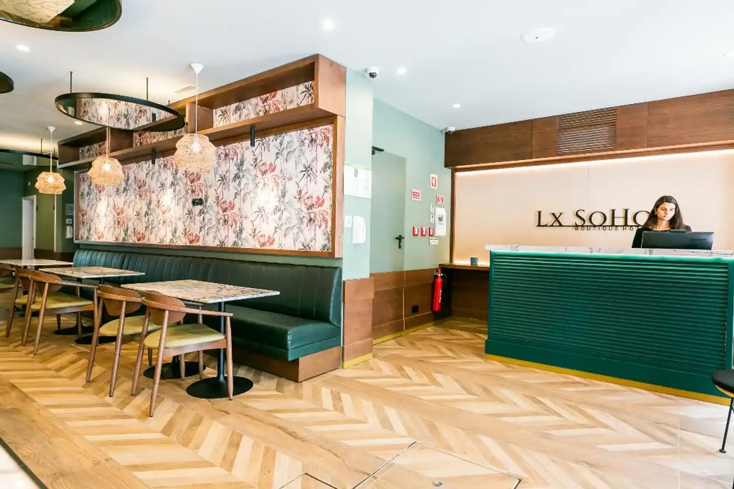 The Optimistic Hotel Lobby