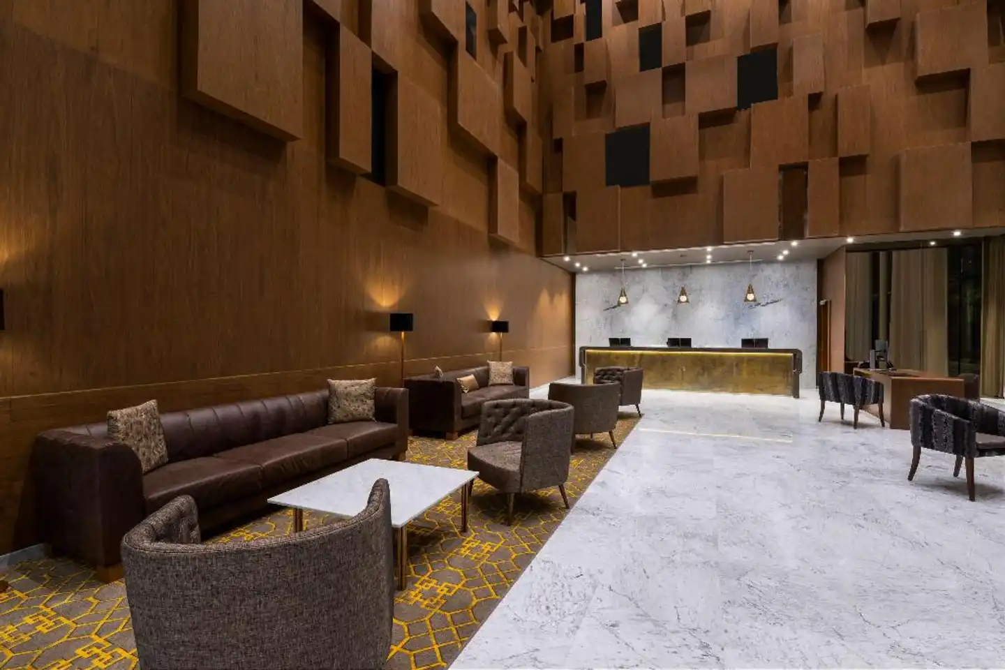 Aleph Doha Residences, Curio Collection by Hilton Lobby