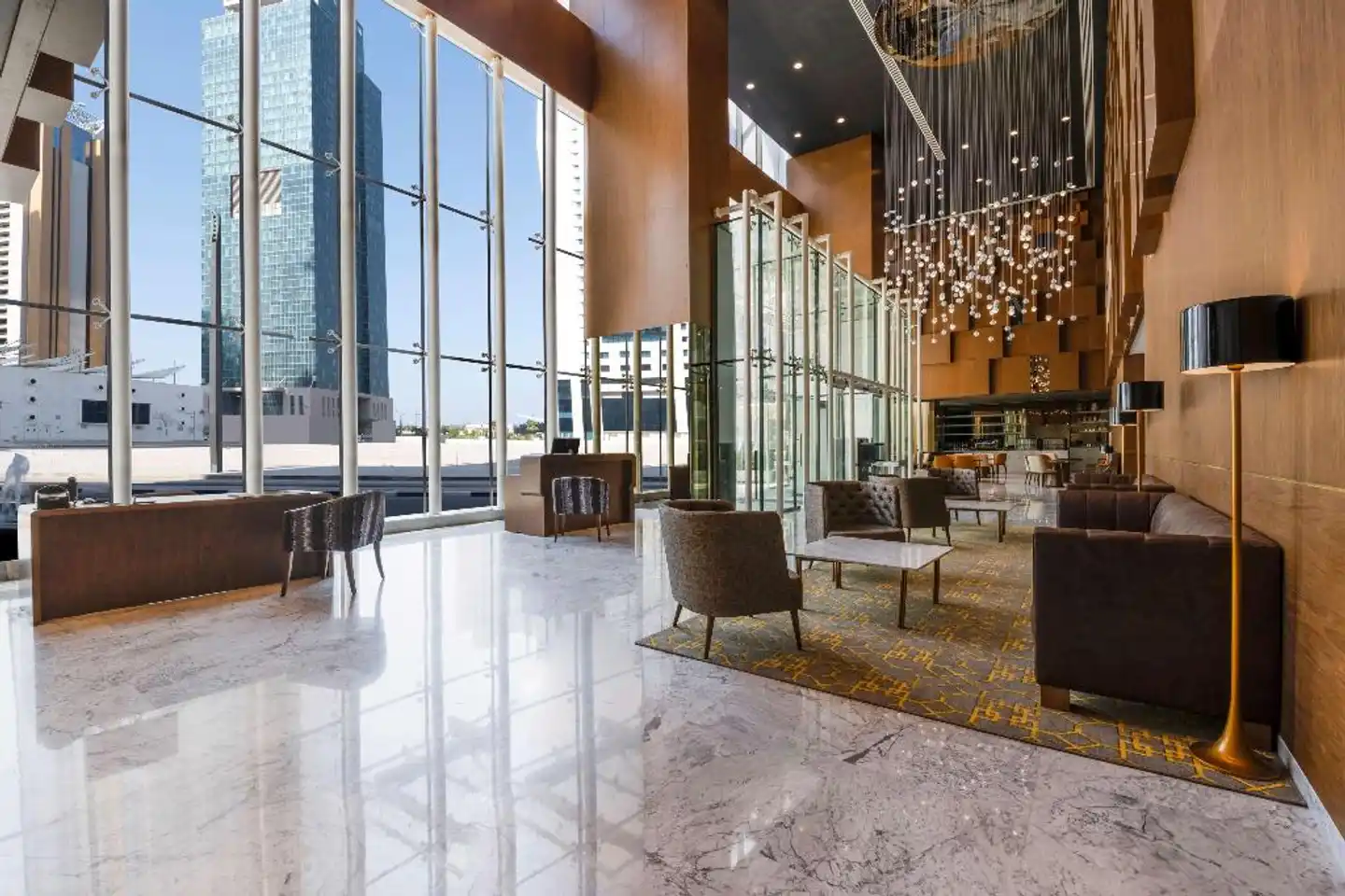 Aleph Doha Residences, Curio Collection by Hilton Lobby