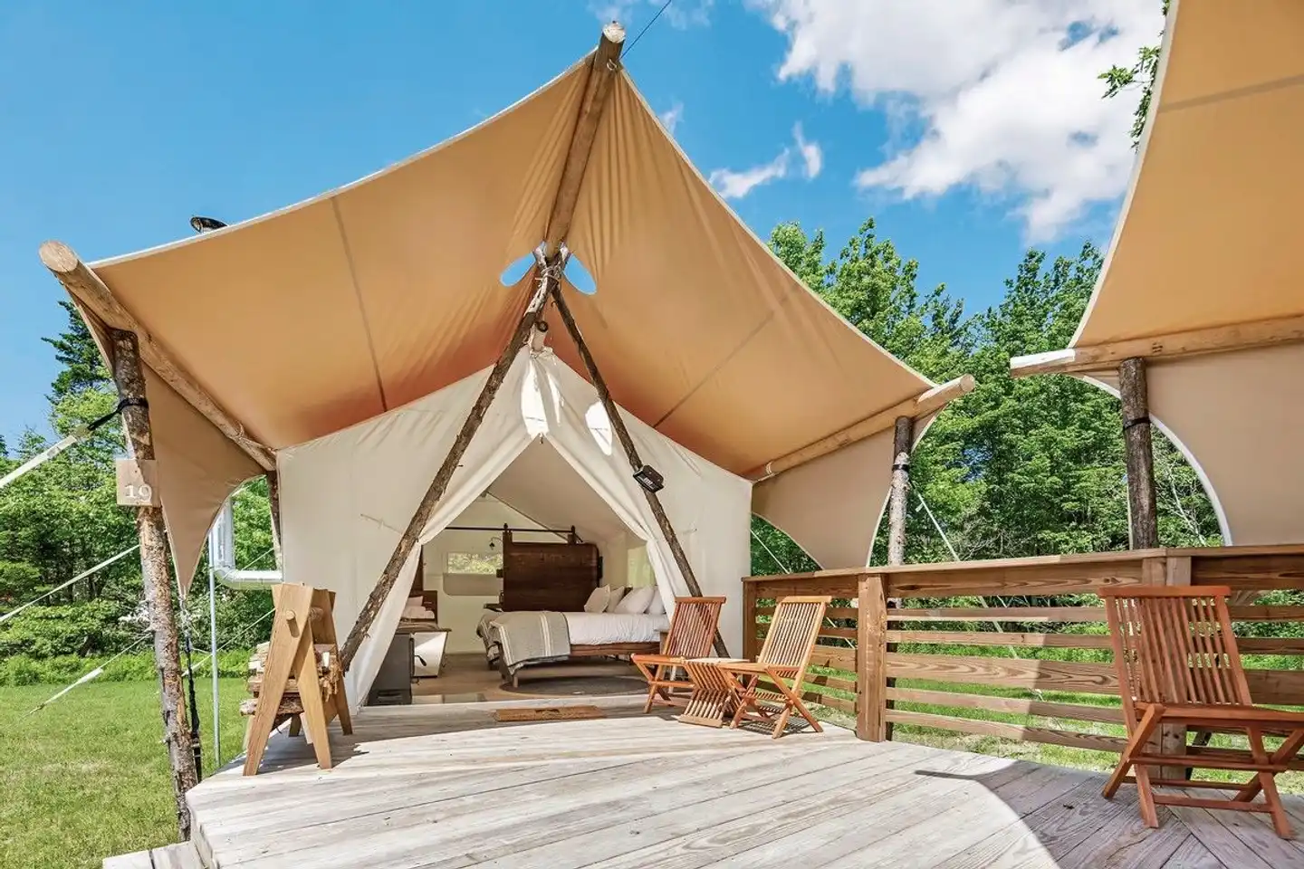 Under Canvas Acadia Terrasse