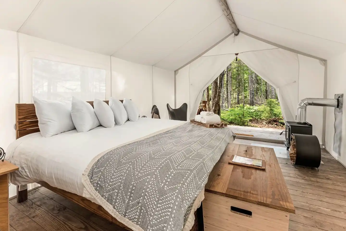 Under Canvas Acadia Wohnbeispiel