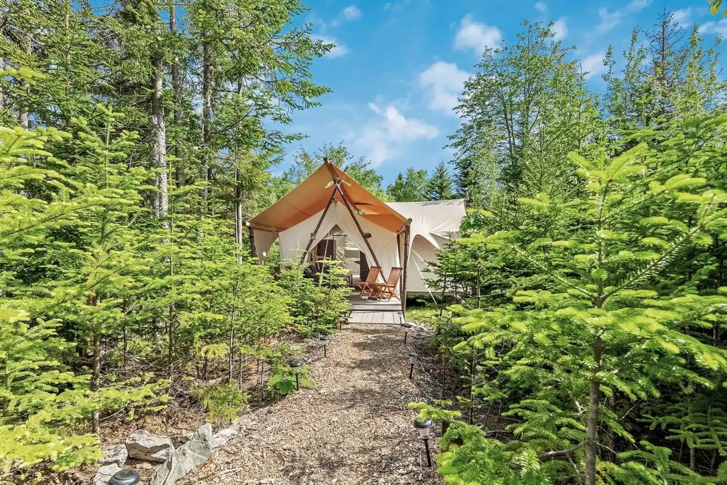 Under Canvas Acadia Garten