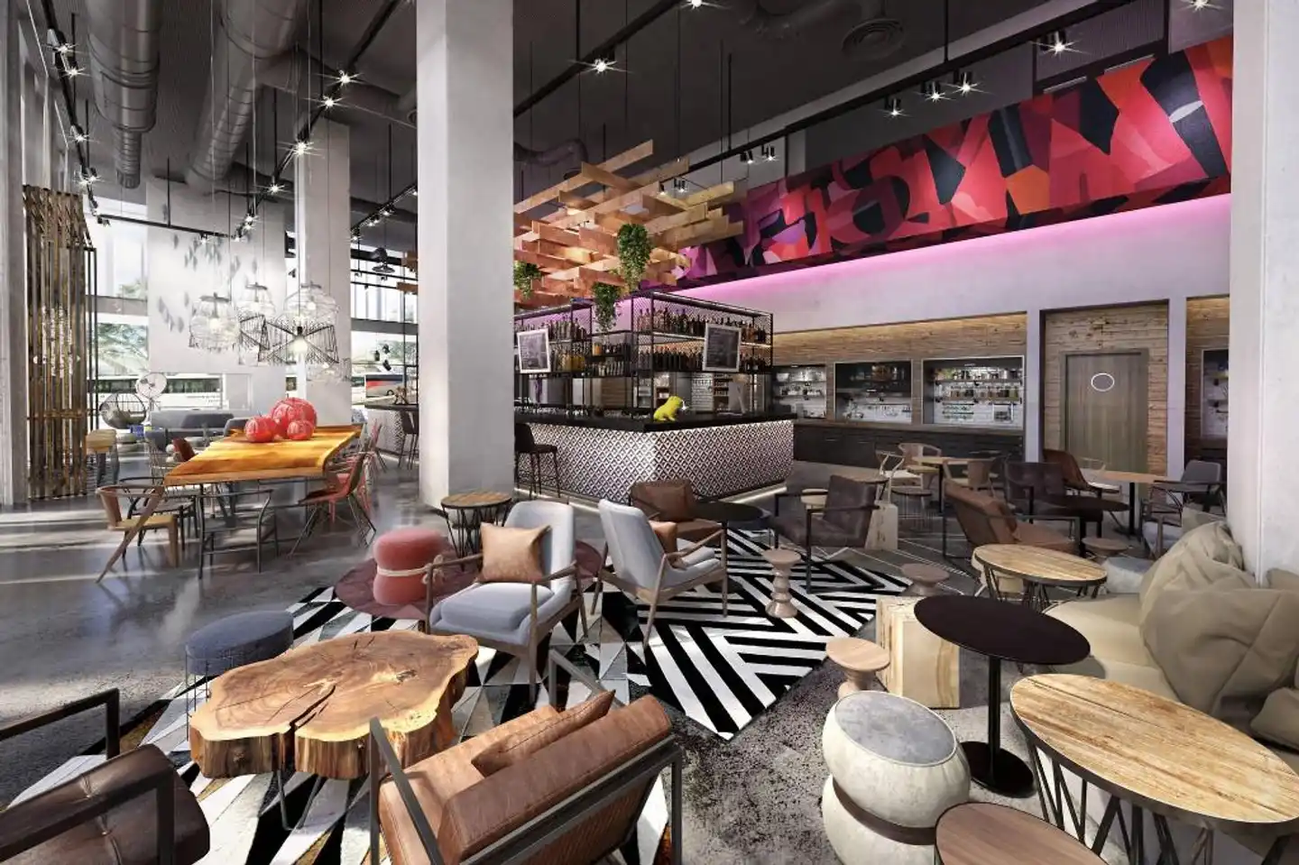 Moxy Lisboa Oriente Bar
