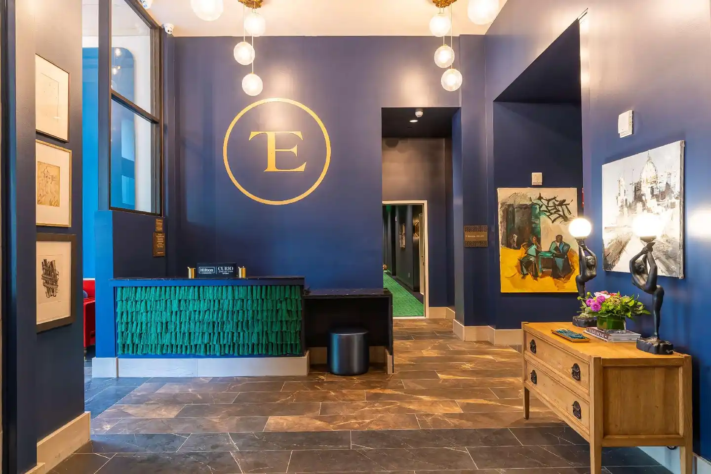 The Exchange Sacramento, Curio Collection by Hilton Lobby
