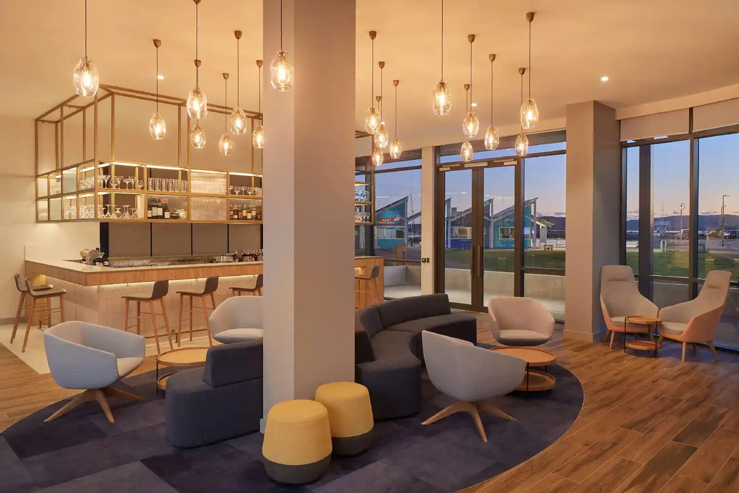 Hilton Garden Inn Albany Lobby
