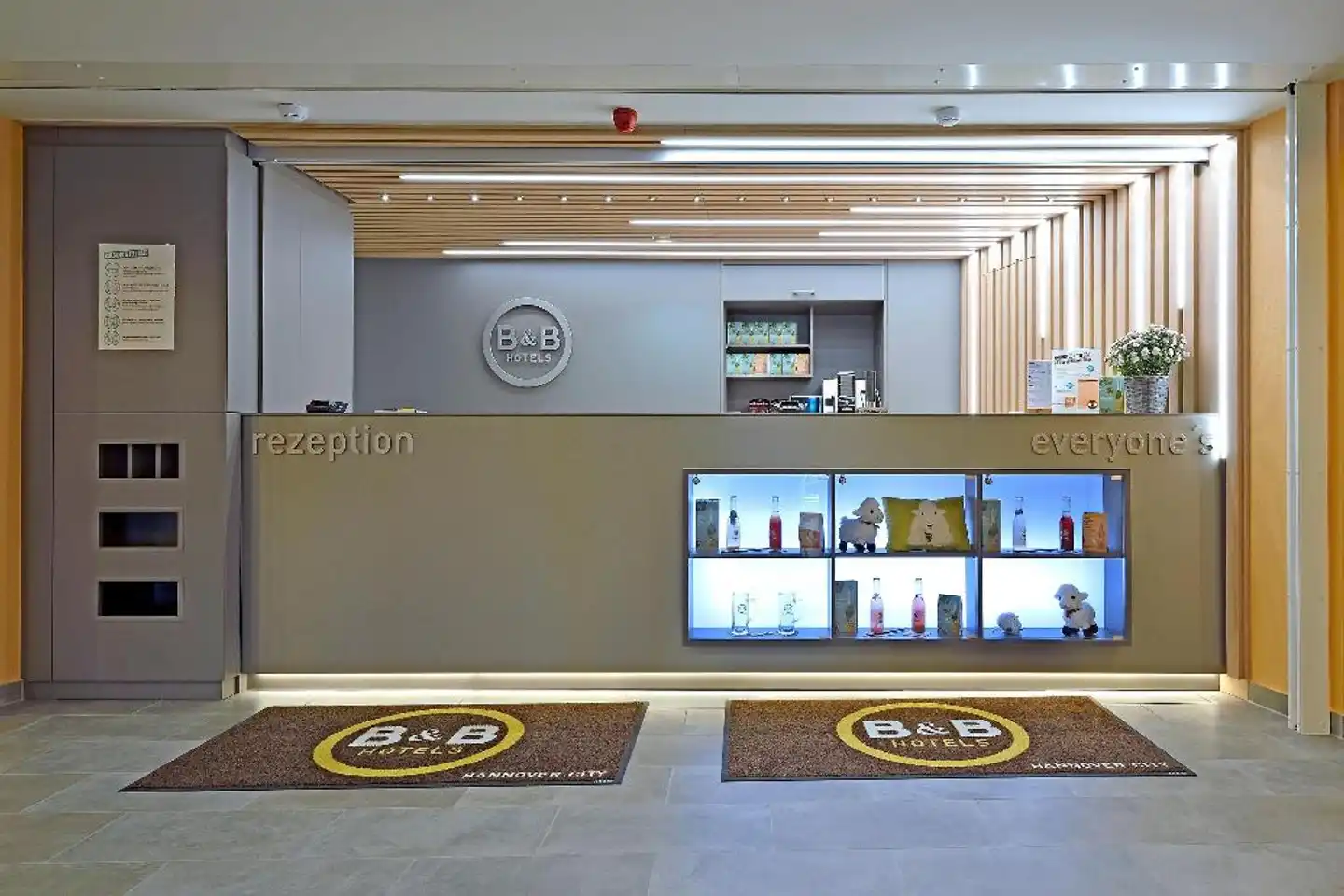 B&B Hotel Hannover-City Lobby