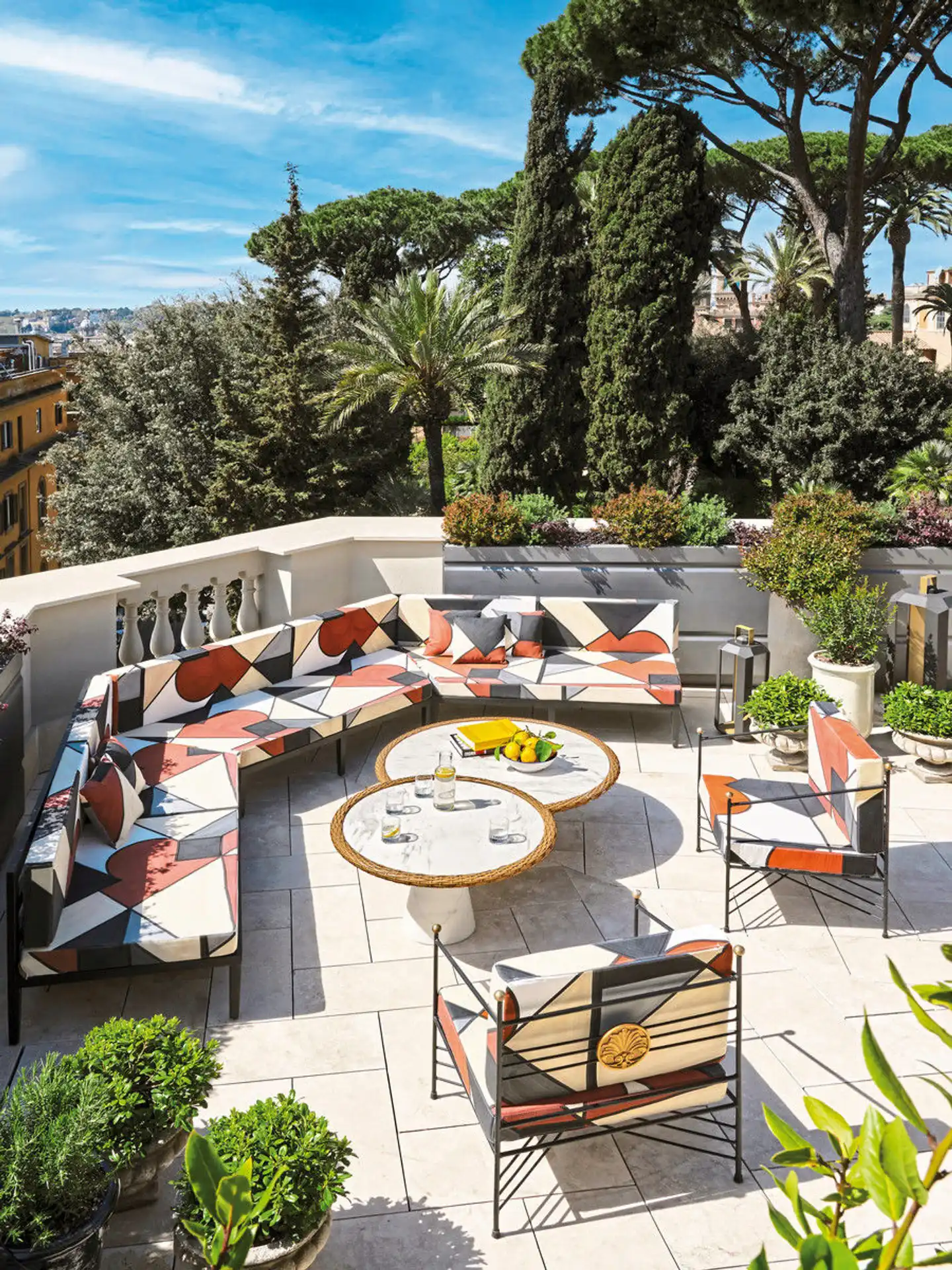 W Rome Terrasse
