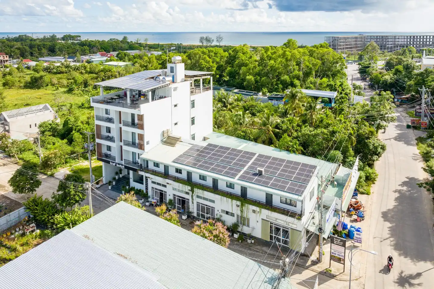 Leaf Hotel Phu Quoc. Aussenansicht