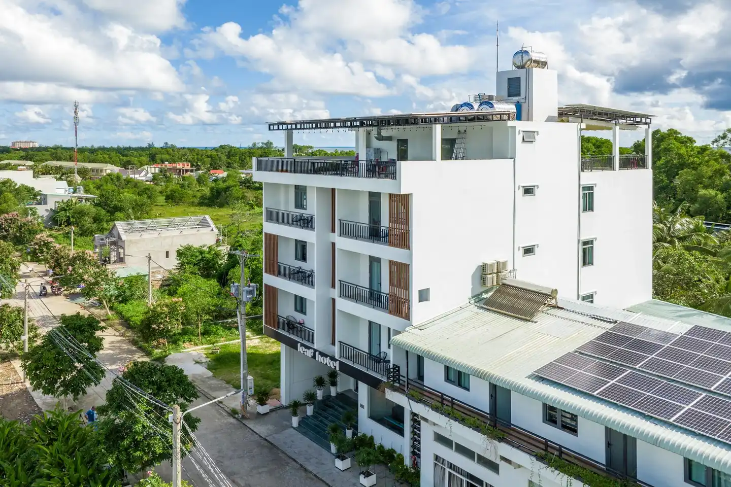 Leaf Hotel Phu Quoc. Aussenansicht