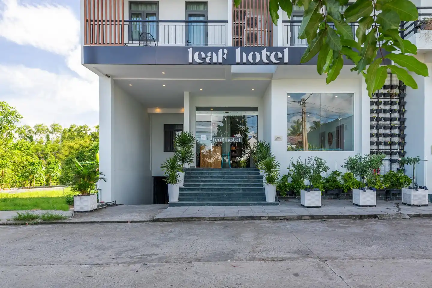 Leaf Hotel Phu Quoc. Aussenansicht