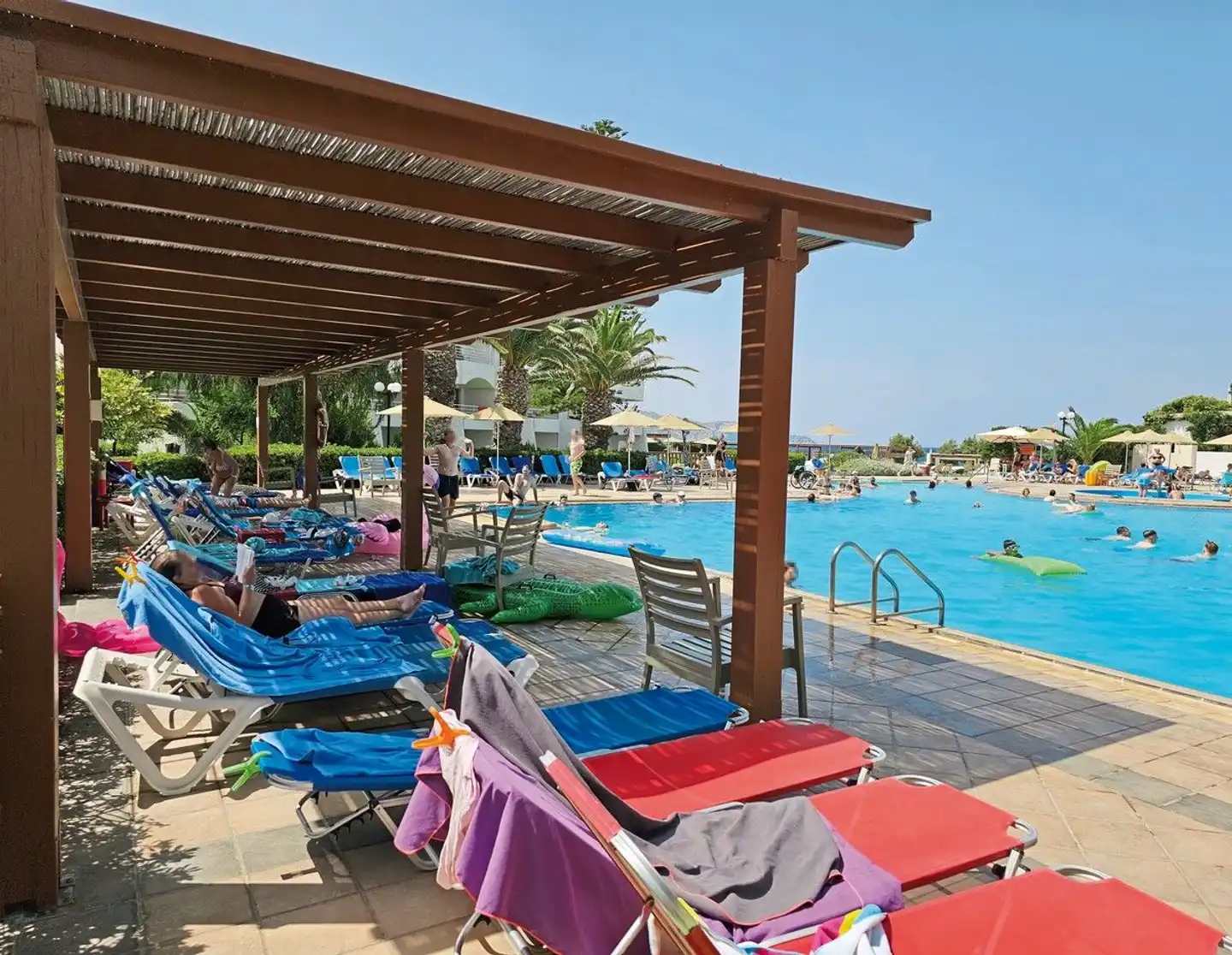 Apollonia Beach Resort & Spa Terrasse