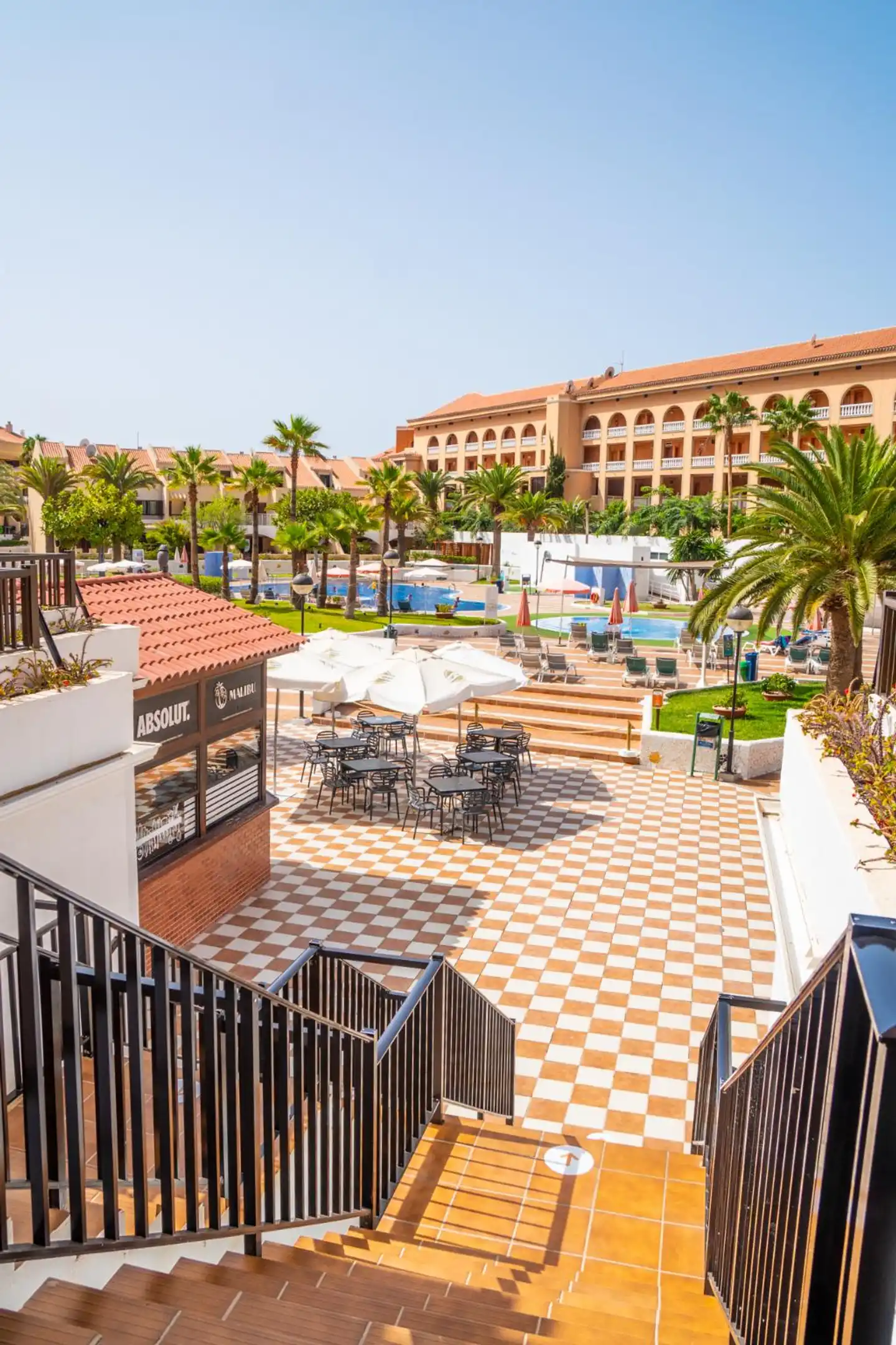 Coral Compostela Beach Terrasse