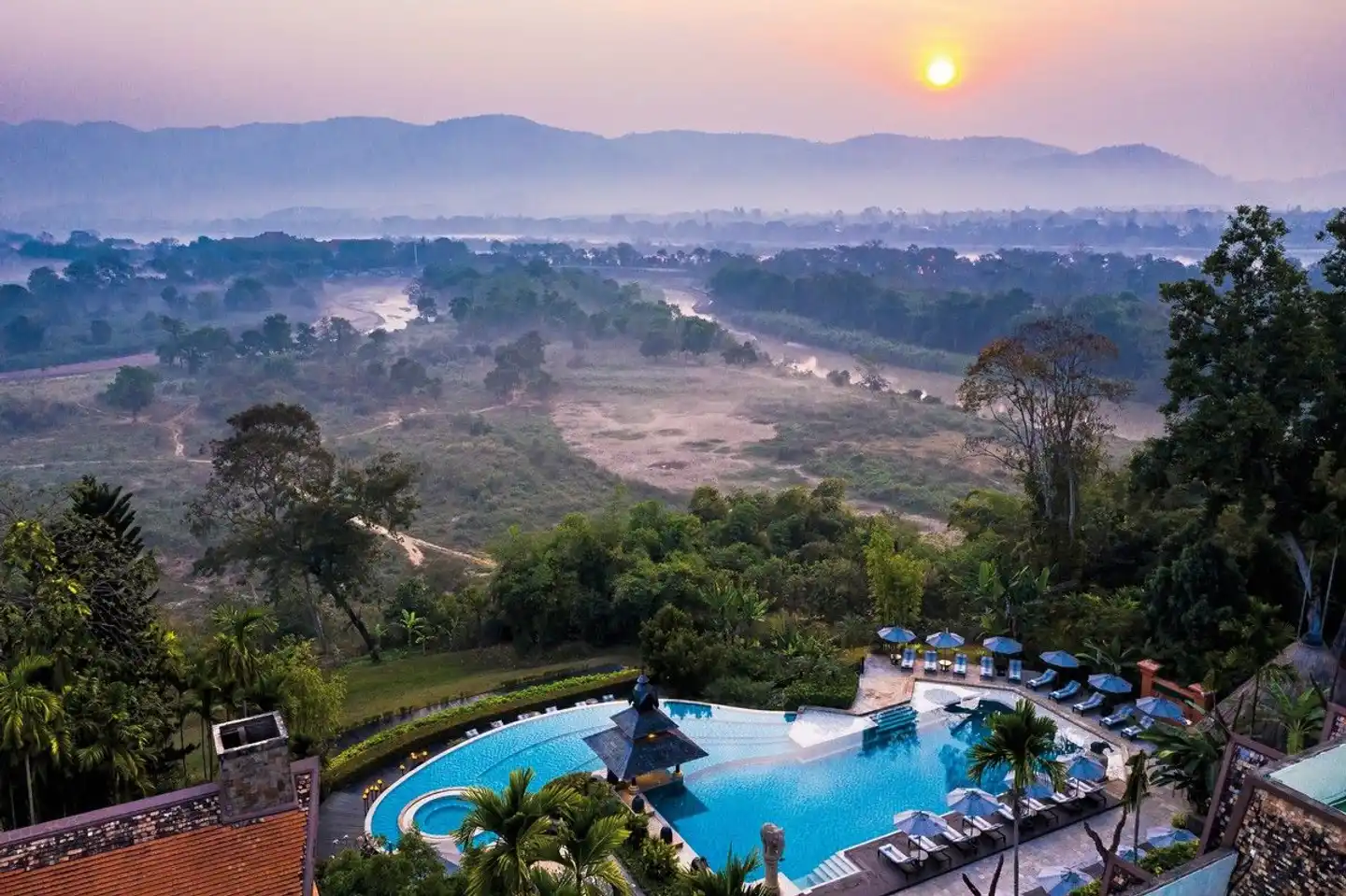 Anantara Golden Triangle Elephant Camp & Resort Pool