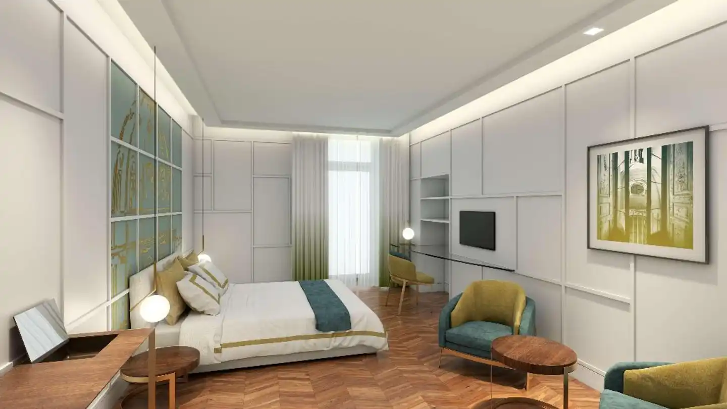 The Britannique Naples, Curio Collection by Hilton Wohnbeispiel