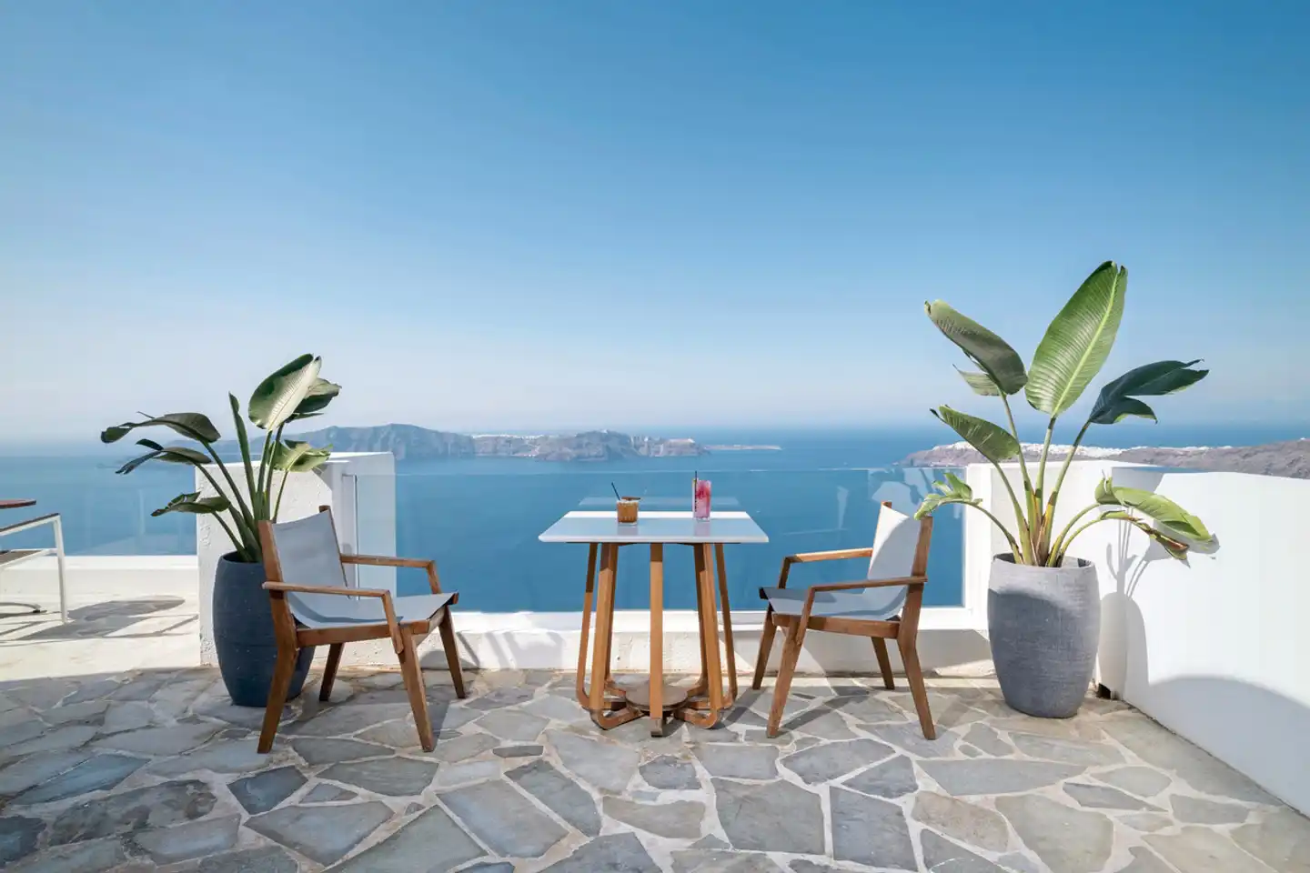 Andromeda Villas & Spa Resort Terrasse
