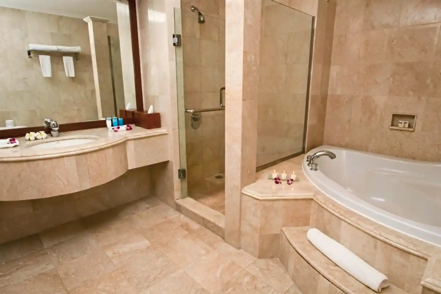 Nikko Bali Benoa Beach Badezimmer