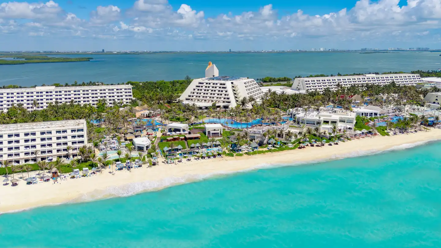 Grand Oasis Cancún Luftaufnahme