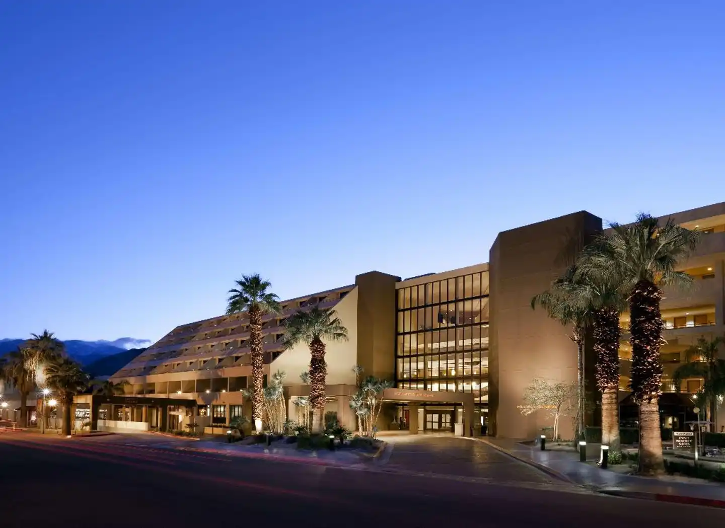 Hyatt Palm Springs Aussenansicht