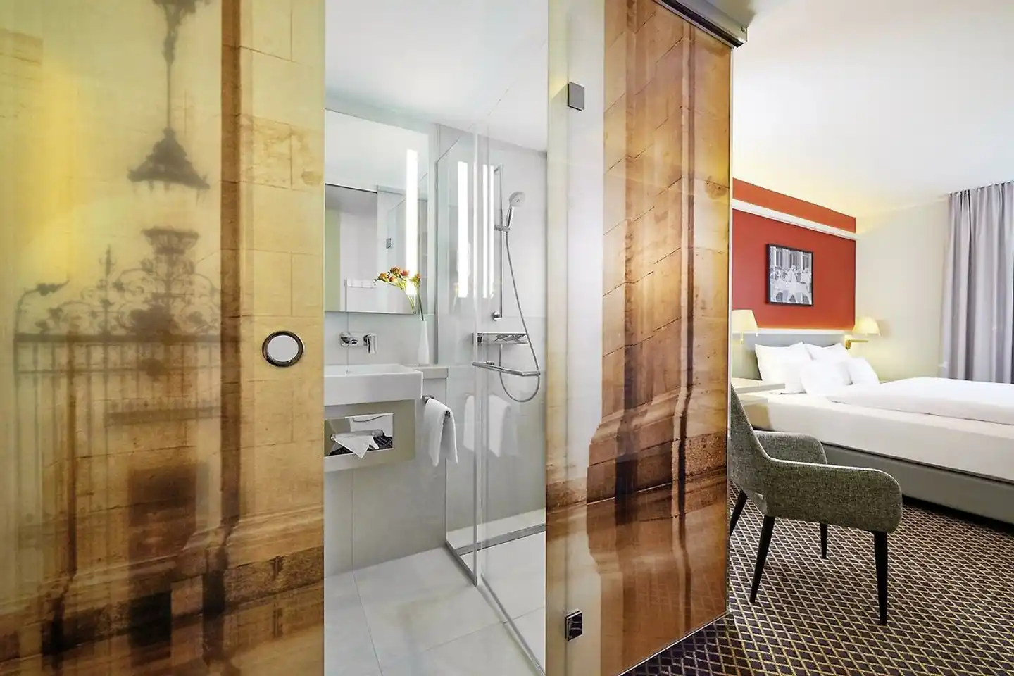 Best Western Leipzig City Center Badezimmer
