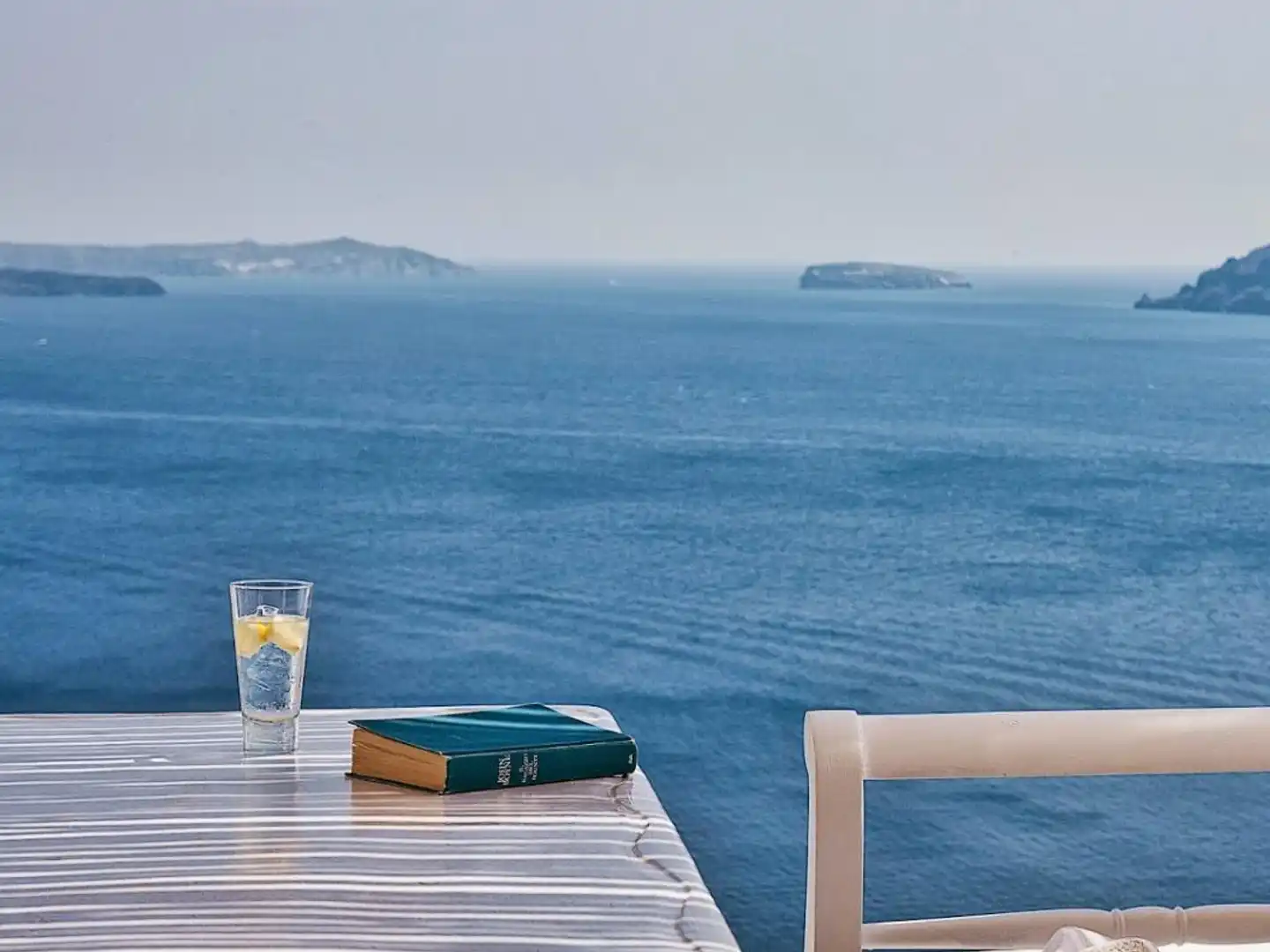 Katikies Villa Santorini Terrasse